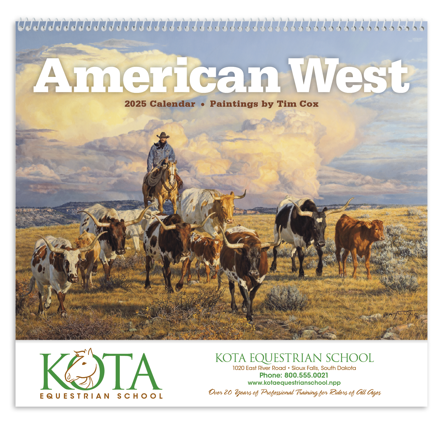 Triumph® Calendars American West by Tim Cox Calendar 7