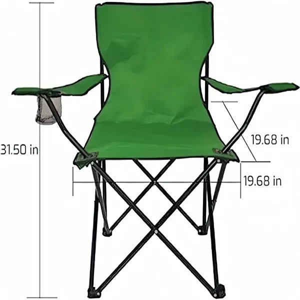 Portable Folding Camping Chair - Outdoor Adventure Seat 2