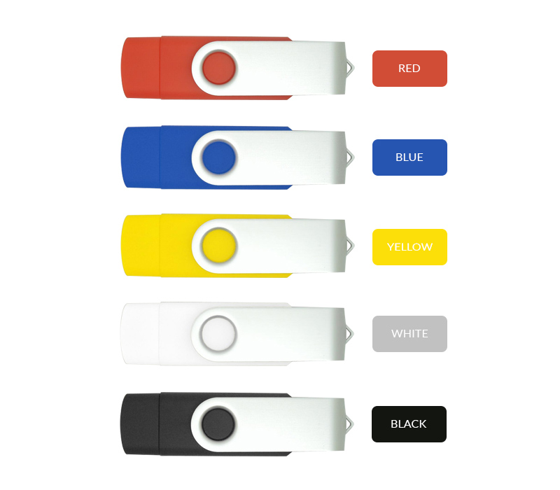 OTG Swivel USB Flash Drive 2