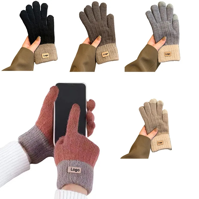 Knit Gloves 1