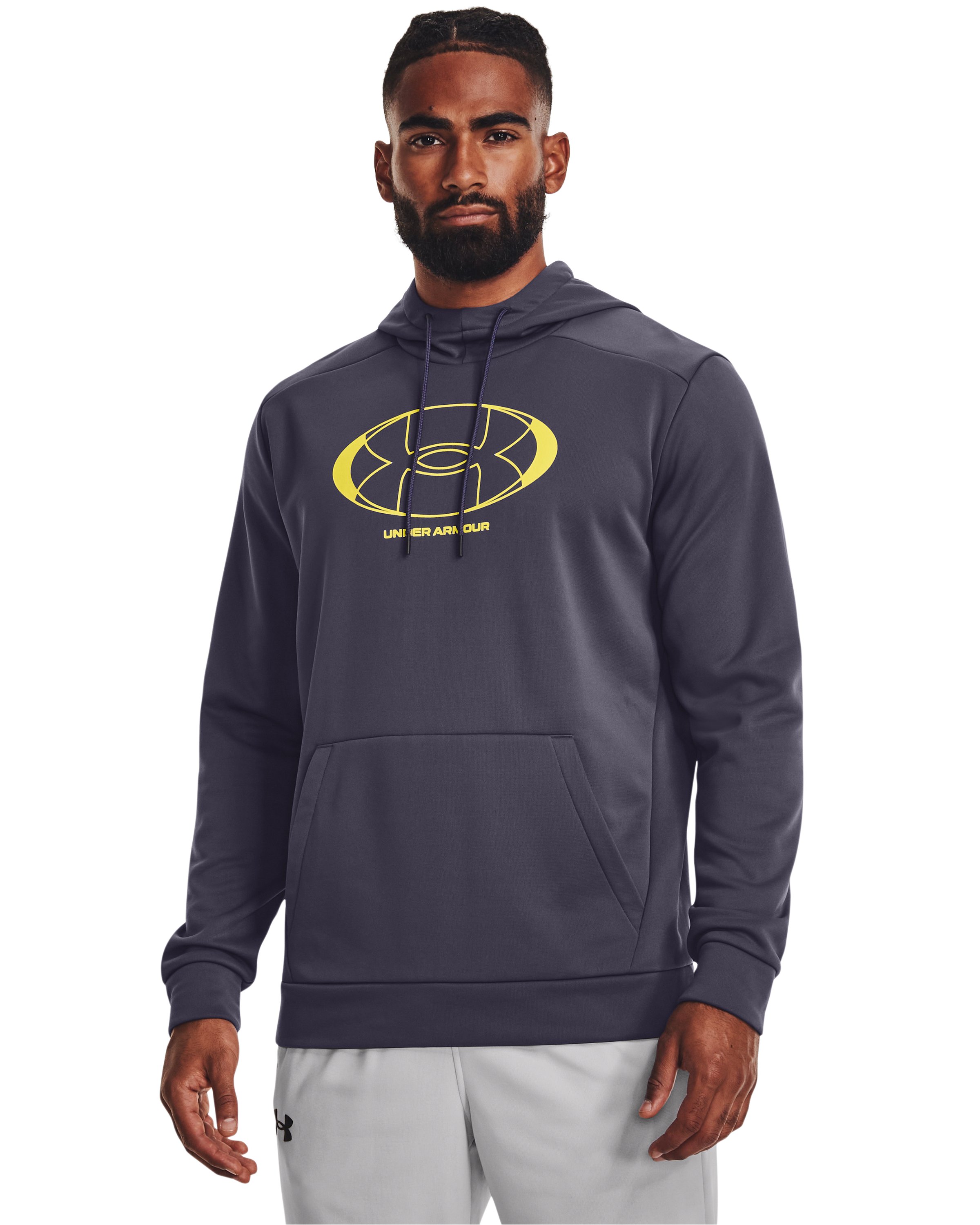 Men's Armour Fleece Graphic Hoodie, custom hoodie or sweatshirt with logo imprint 7