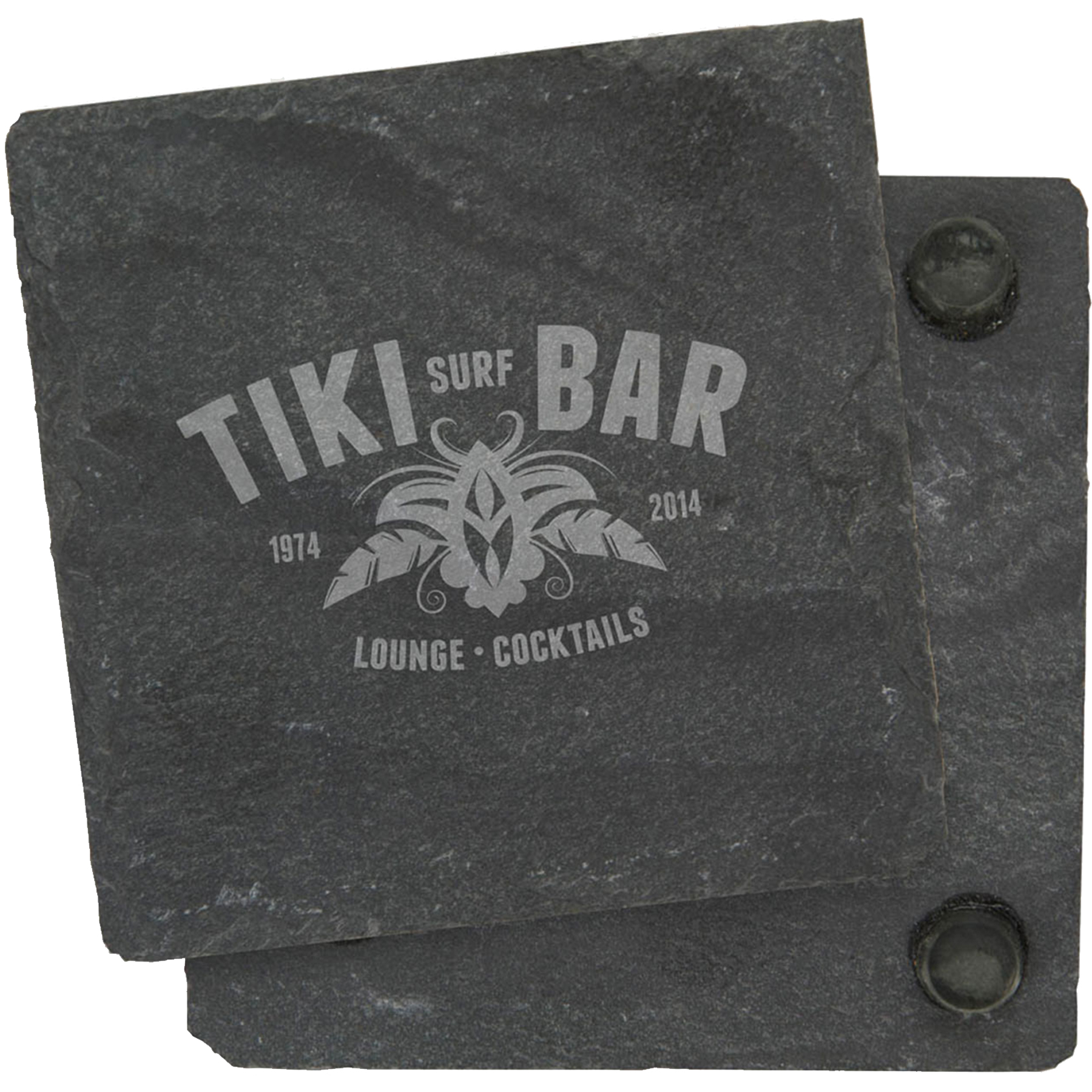 Square Slate Coaster (single) 1