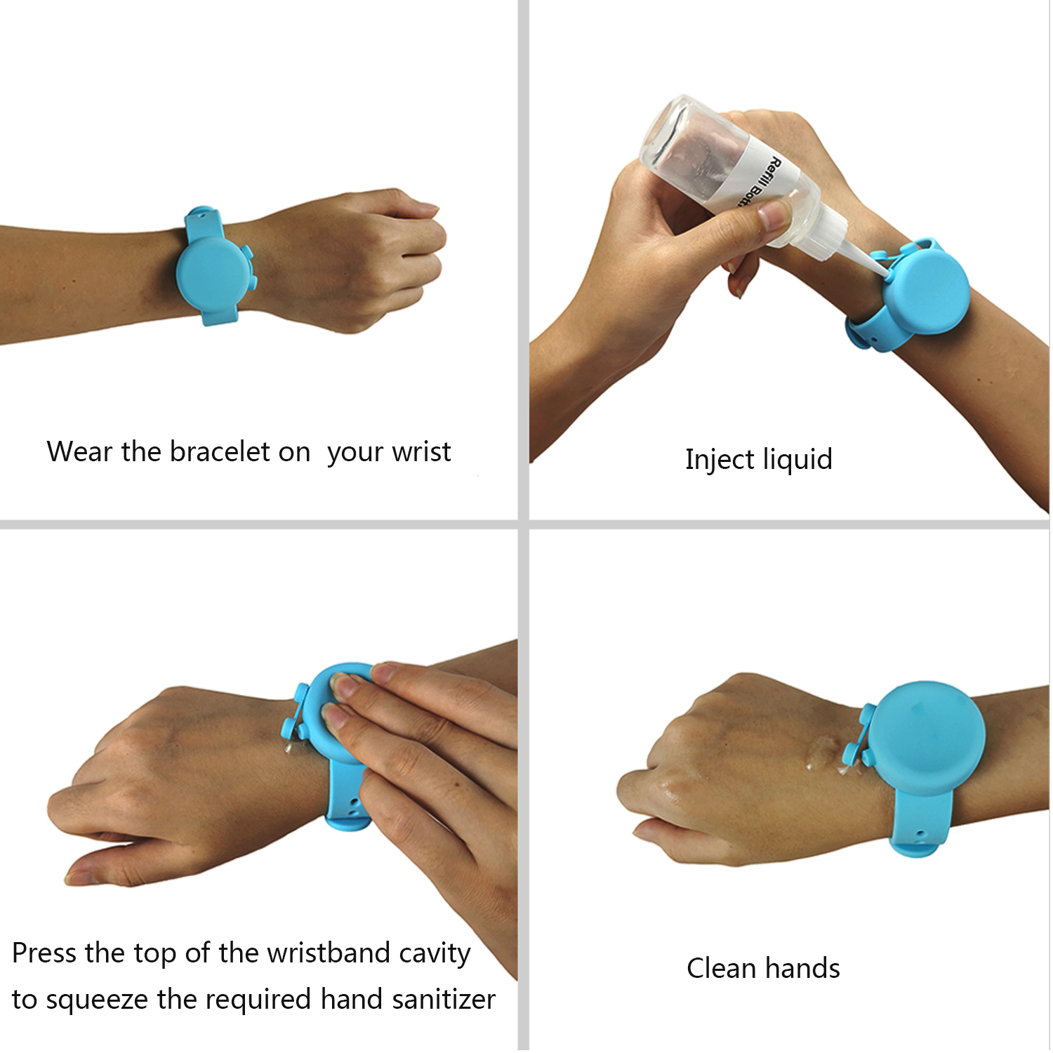 Sanitizer Wristband 6