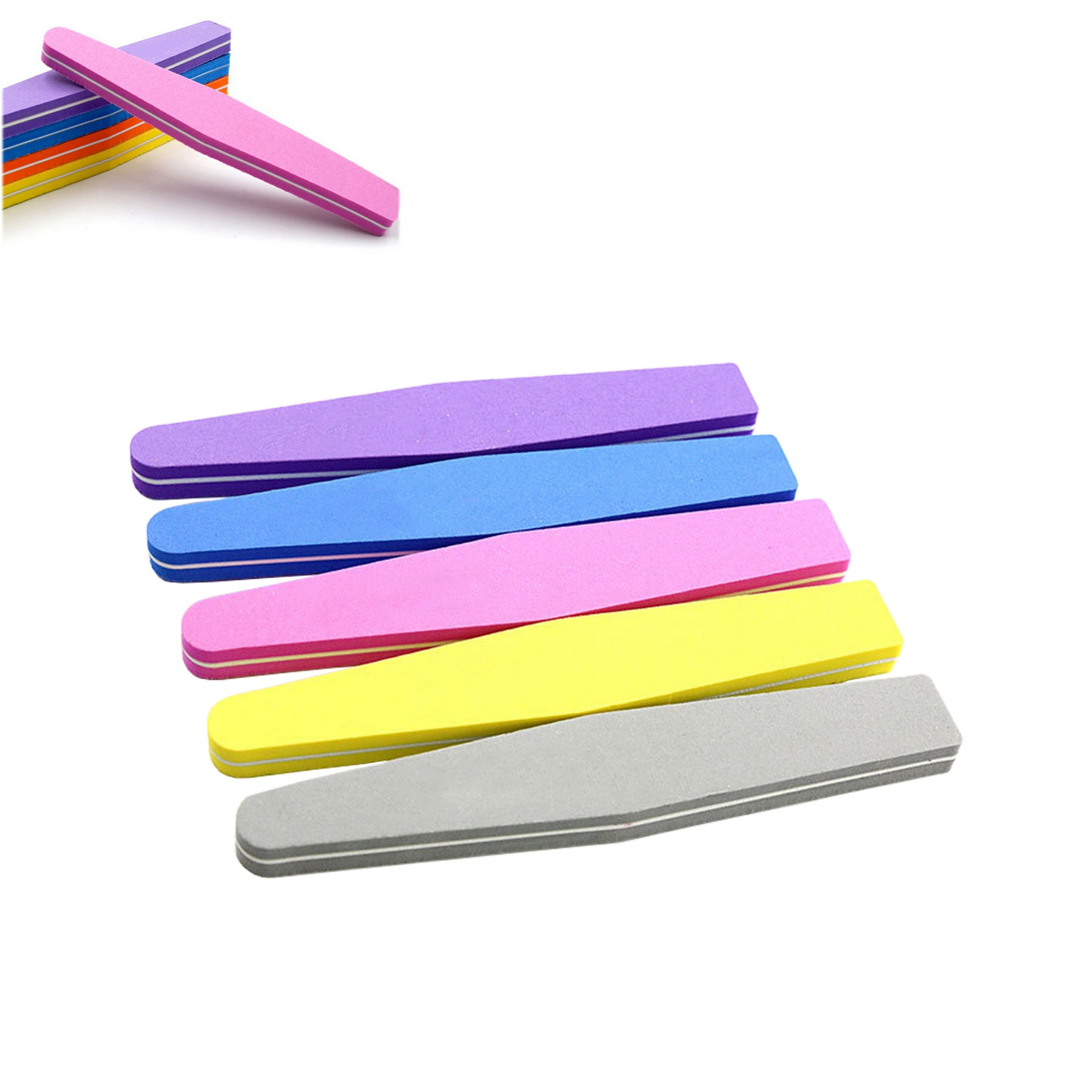 Sponge Nails Buffer Block Washable Nail File 3