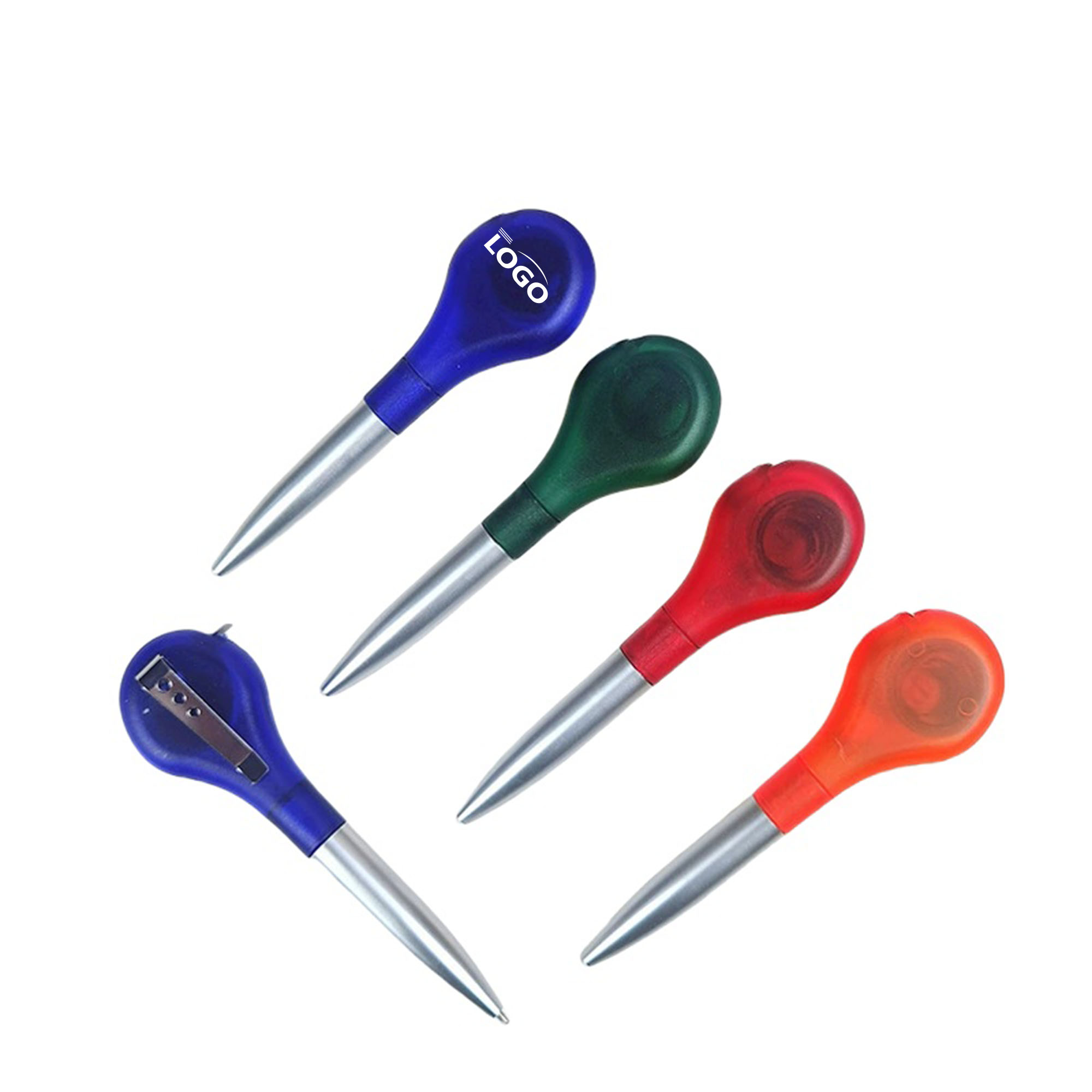 1M Tape Measure Ballpoint Pen with Clip 1