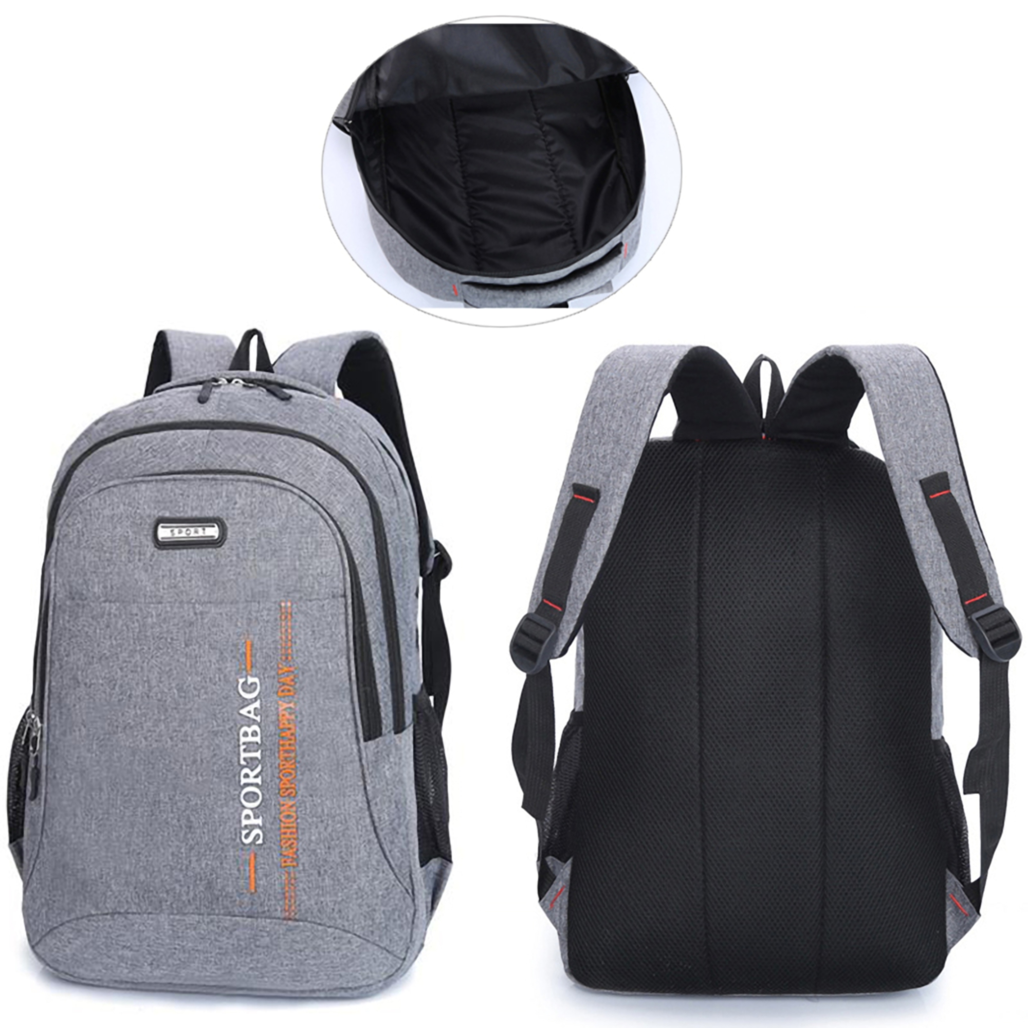 Large Oxford Travel Backpack with Laptop Compartment for Adults 2