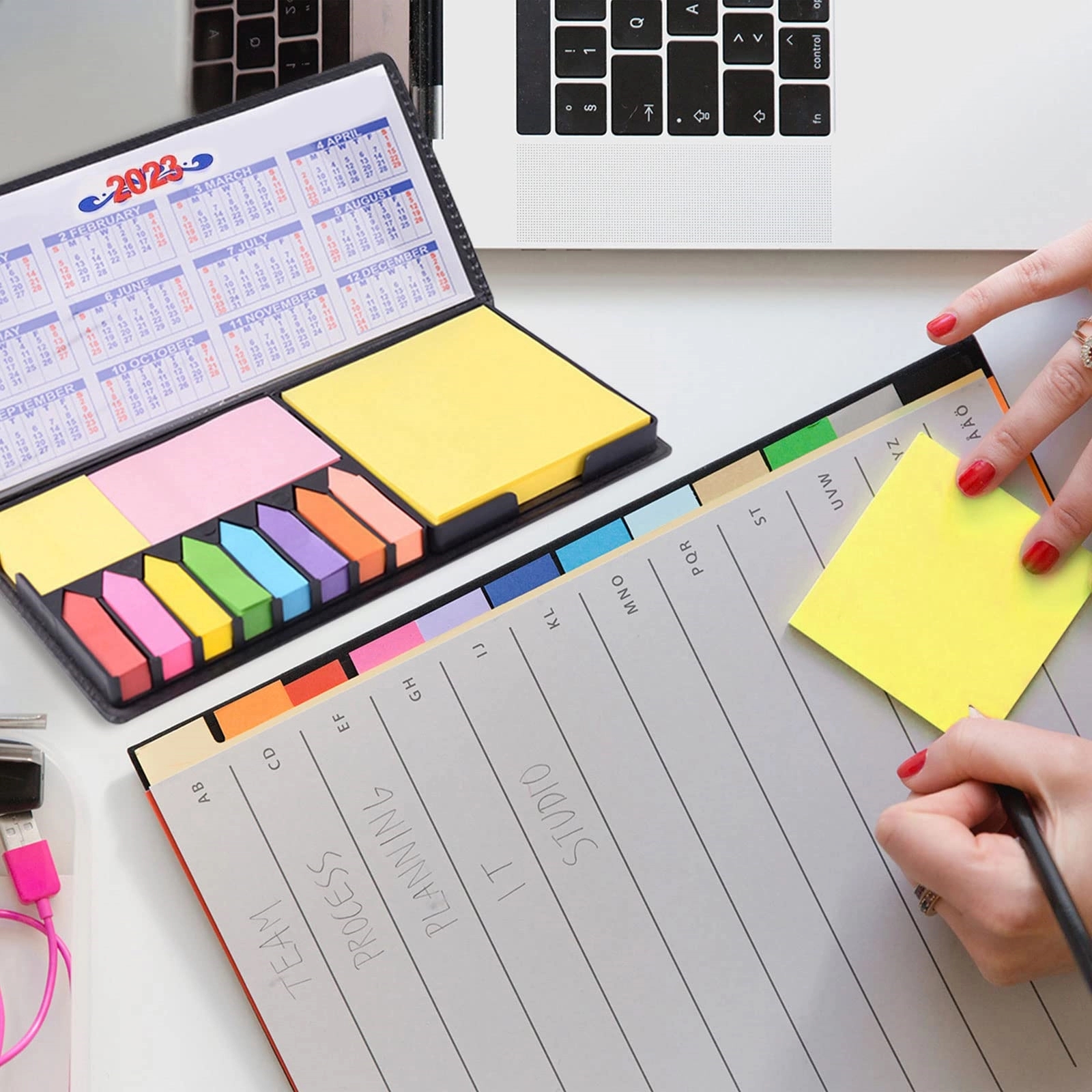 Calendar Customized All-in-one Sticky Note Set 4