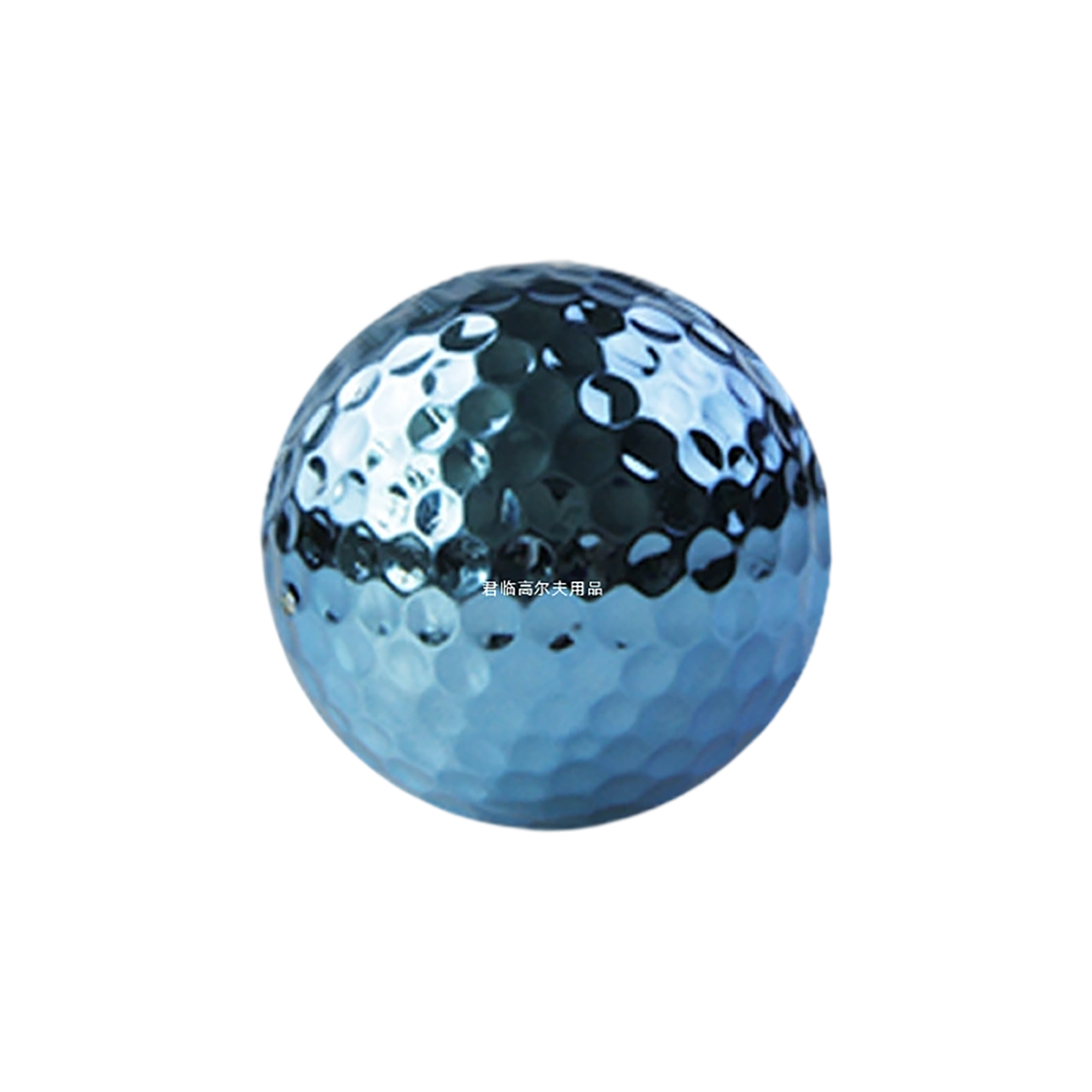 Electroplated Synthetic Rubber Golf Ball For Tournament Gift 10