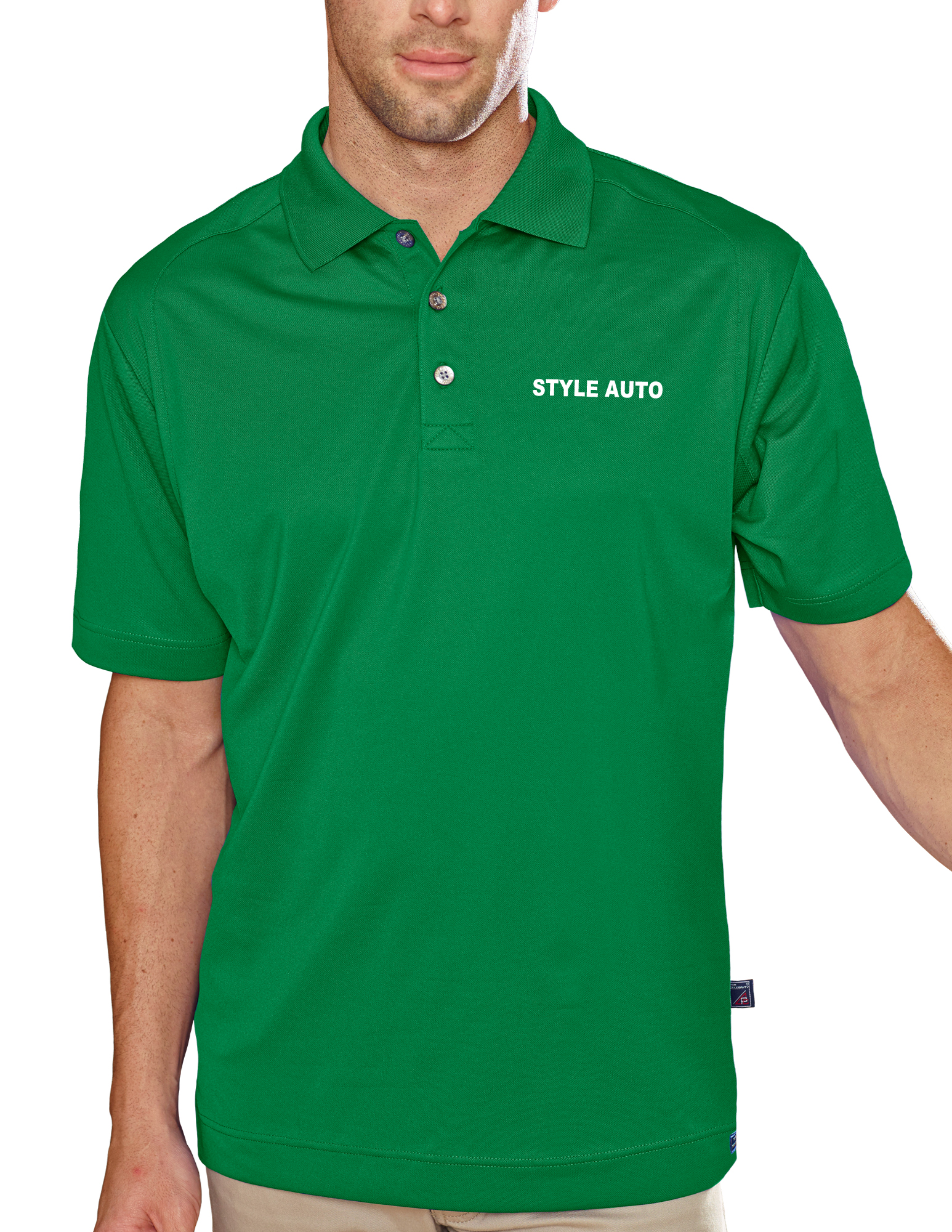 Men's Style-Auto Hybrid Cooler Polo Shirt 14
