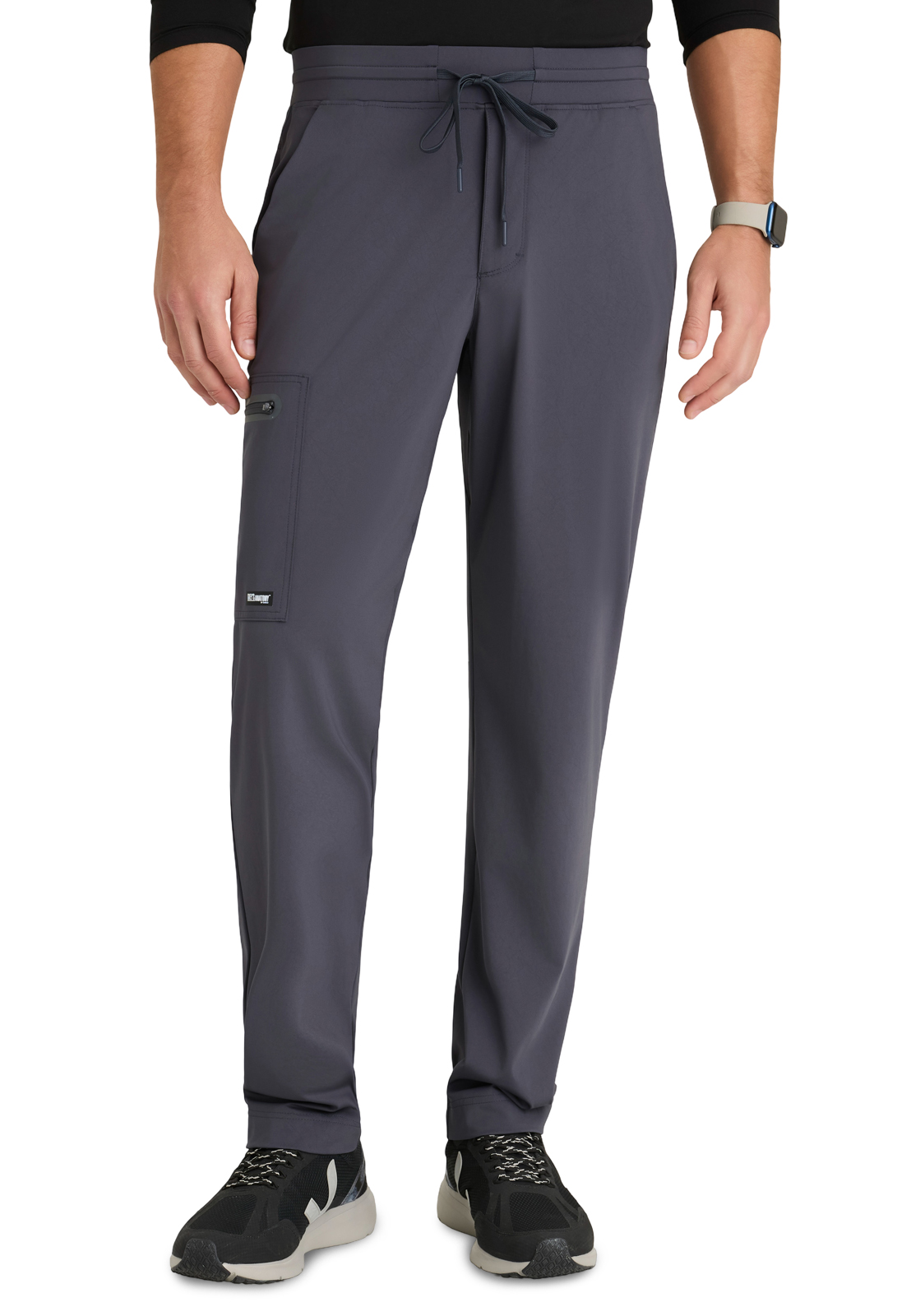 Grey's Anatomy Knit Stretch - Men's Four-Pocket Slim Focus Scrub Pant