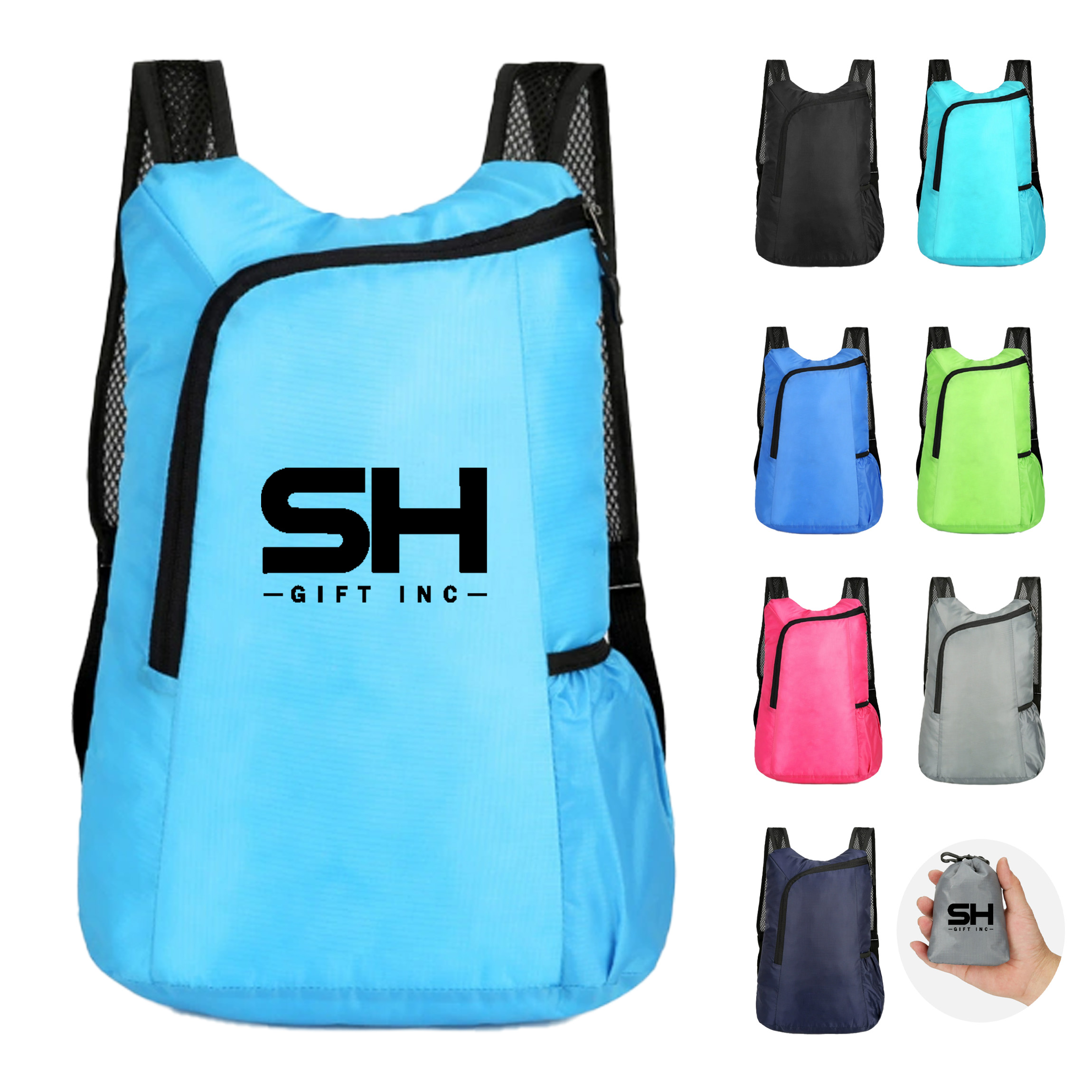 Outdoor Mountain Climbing Folding Backpack 3