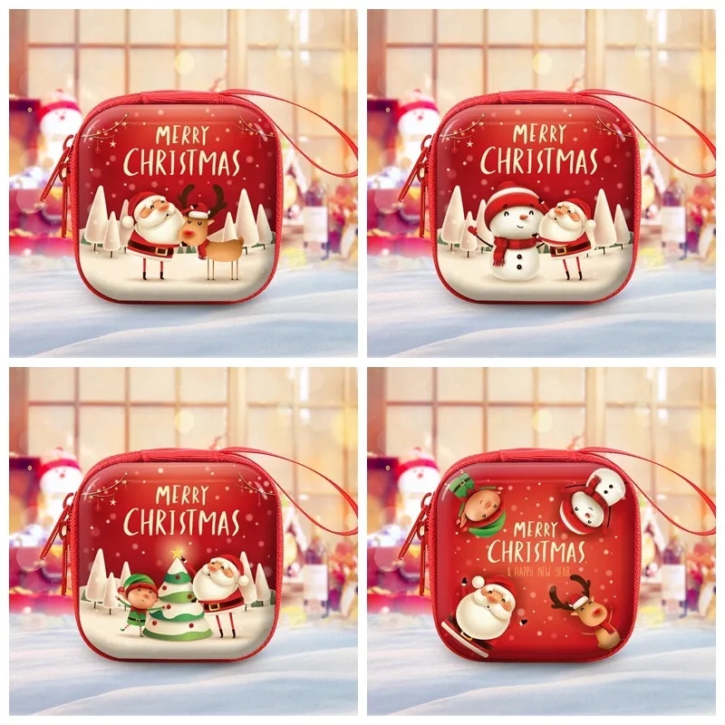 Christmas Zipper Coin Pouch 4
