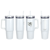 Octava 30 oz Stainless Steel/Polypropylene Mug 10