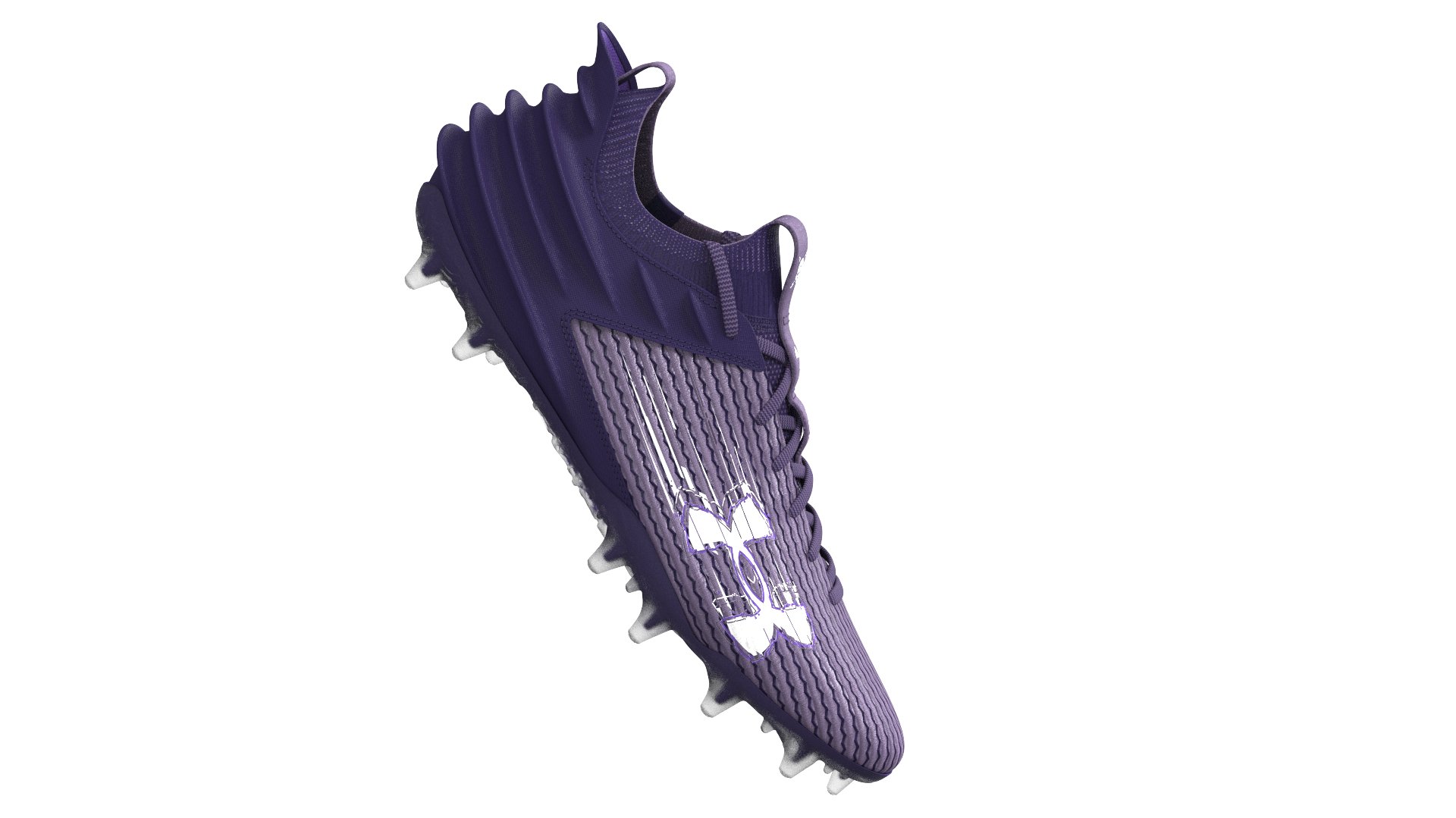 UA Blur Smoke 2.0 MC Men's Football Cleats 5