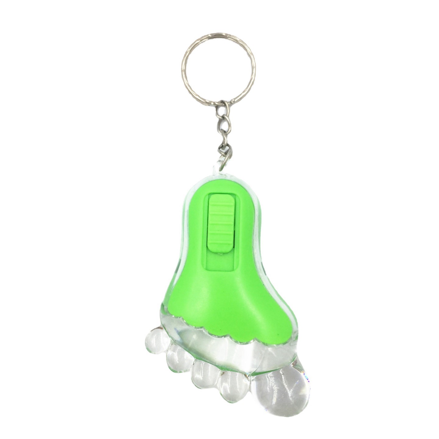 LED Big Feet shaped flashlight keychain 7