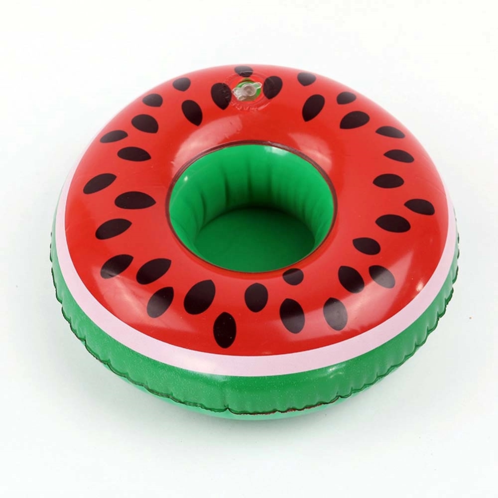 PVC Inflatable Watermelon Cup Holder 3
