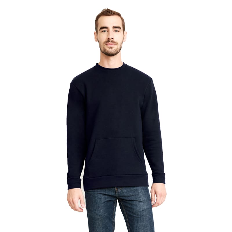 Next Level Apparel Unisex Santa Cruz Pocket Sweatshirt, custom hoodie or sweatshirt with logo imprint 12