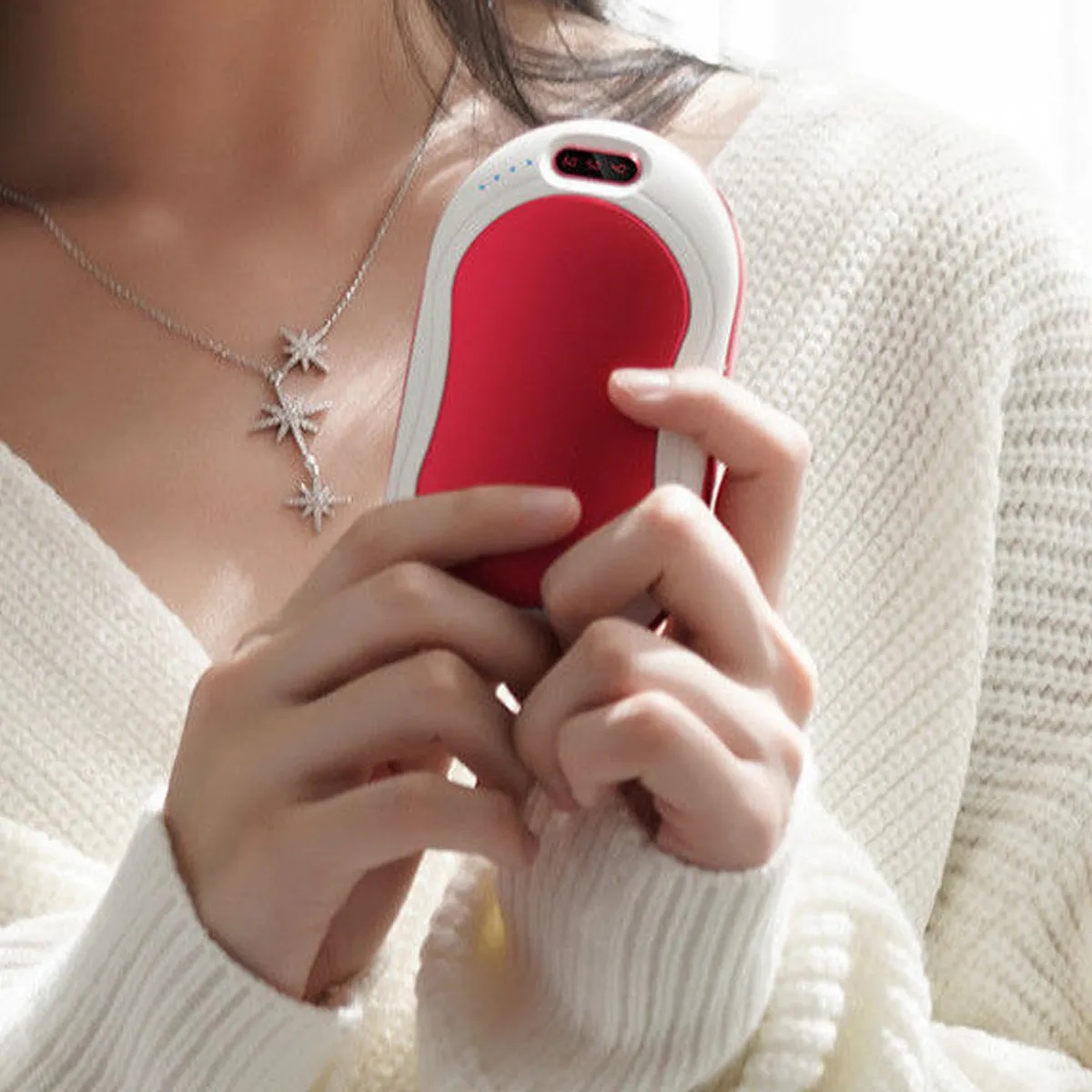 Portable Rechargeable Hand Warmer Power Bank 4