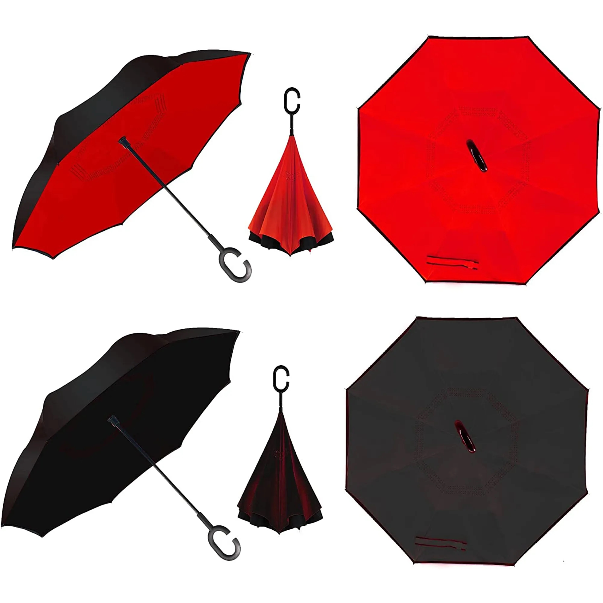 42.5" Arc Reversible Inverted Umbrella 7