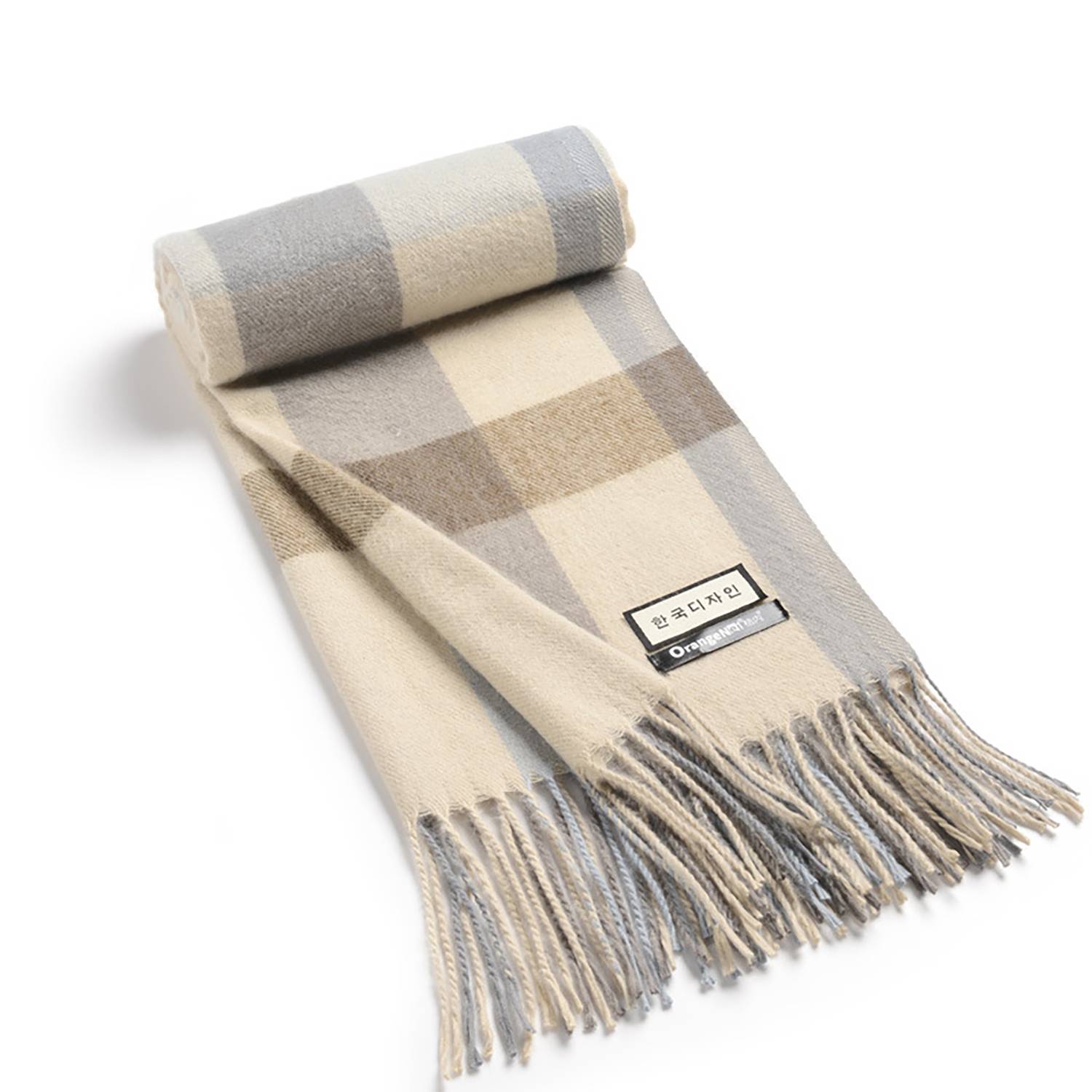 Winter Fashion Warm Plaid Scarf 2