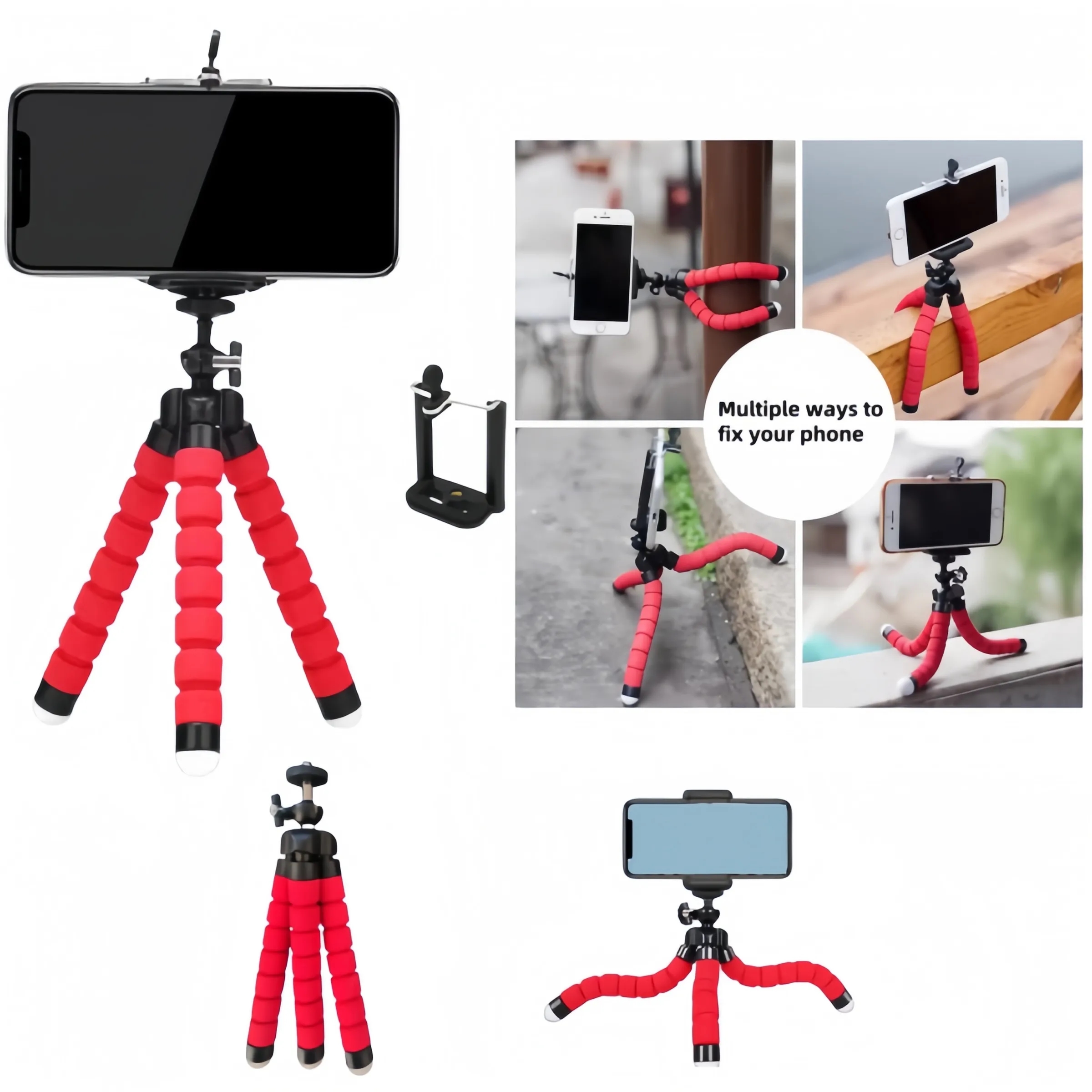 Portable Tripod Soft Mobile Phone Holder 3