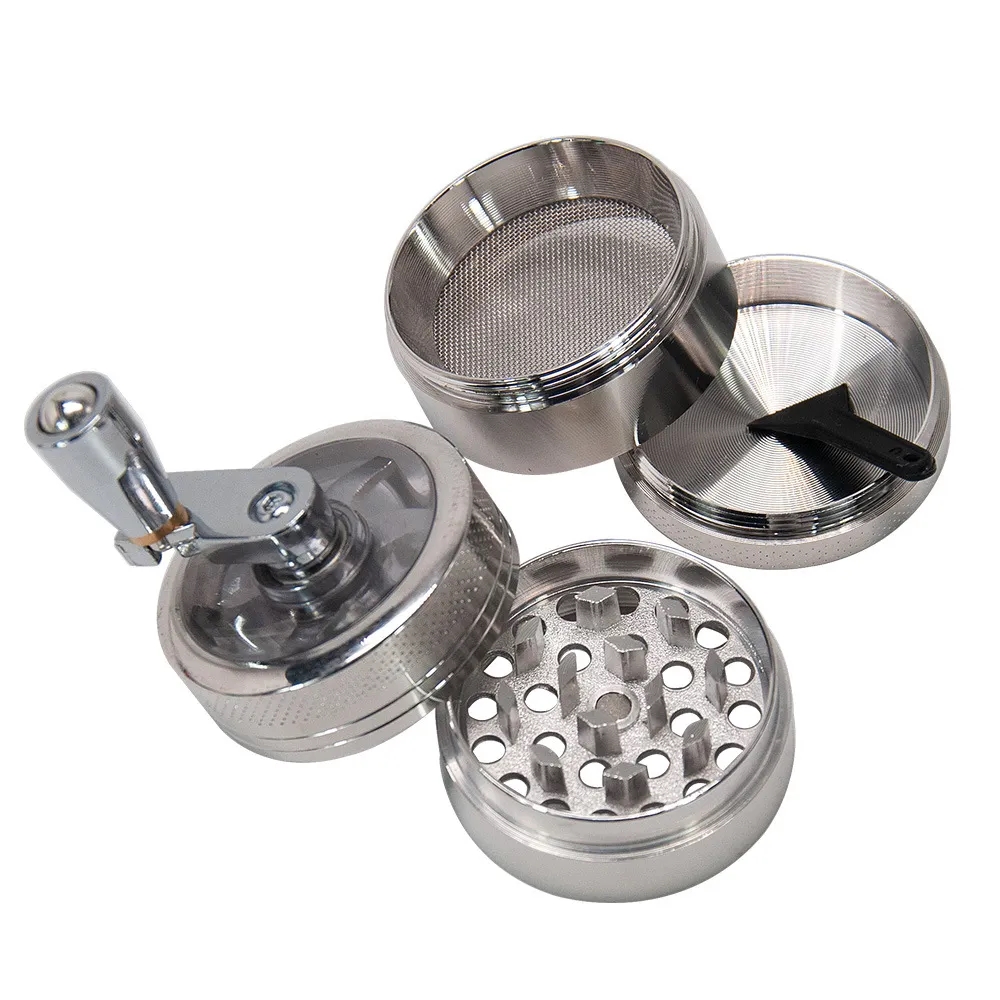 4-Layer Hand Crank Herb Grinder 1