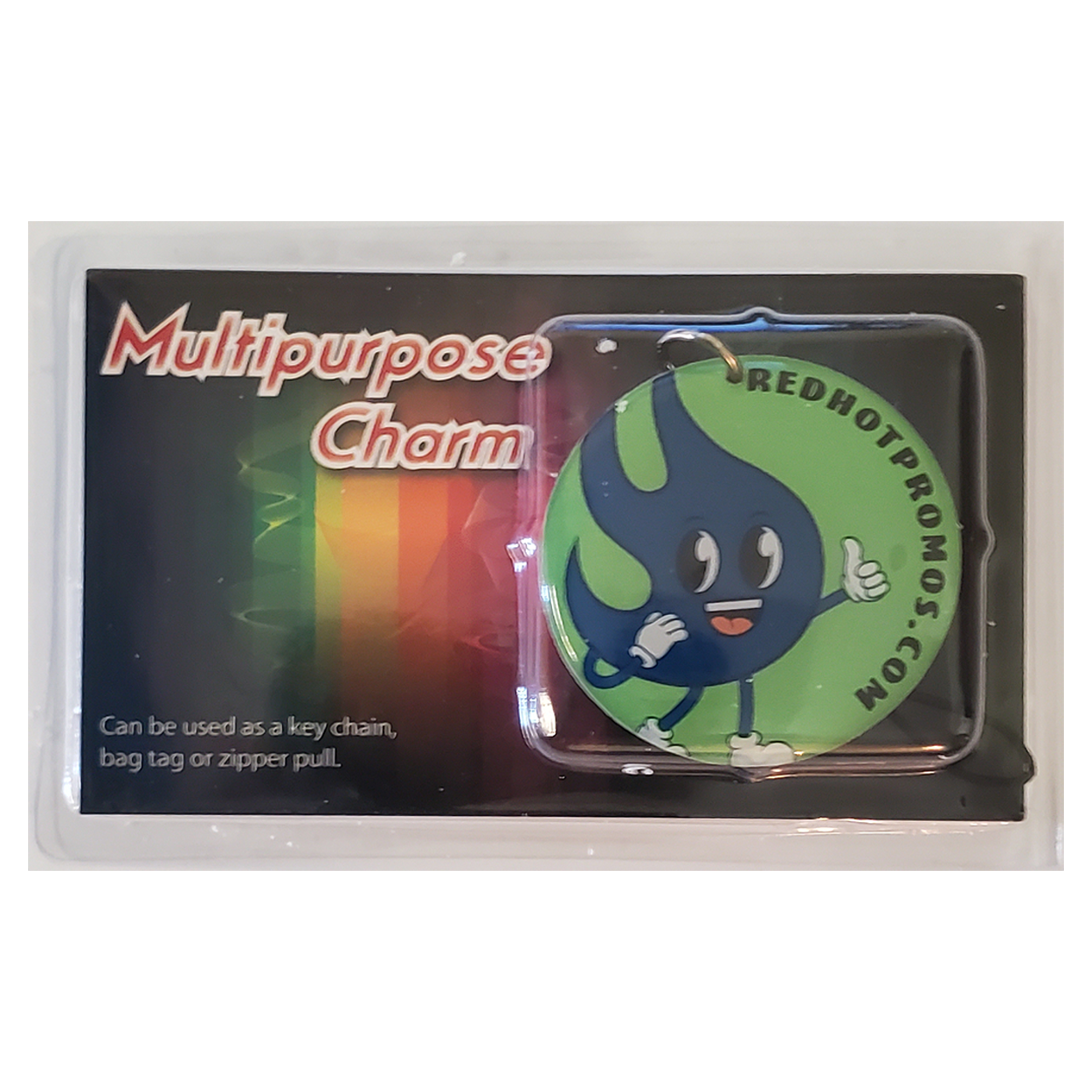 Multipurpose pendant / charm / tag with custom shape from 2.1 - 3 Sq. In. (Double Sided) 4