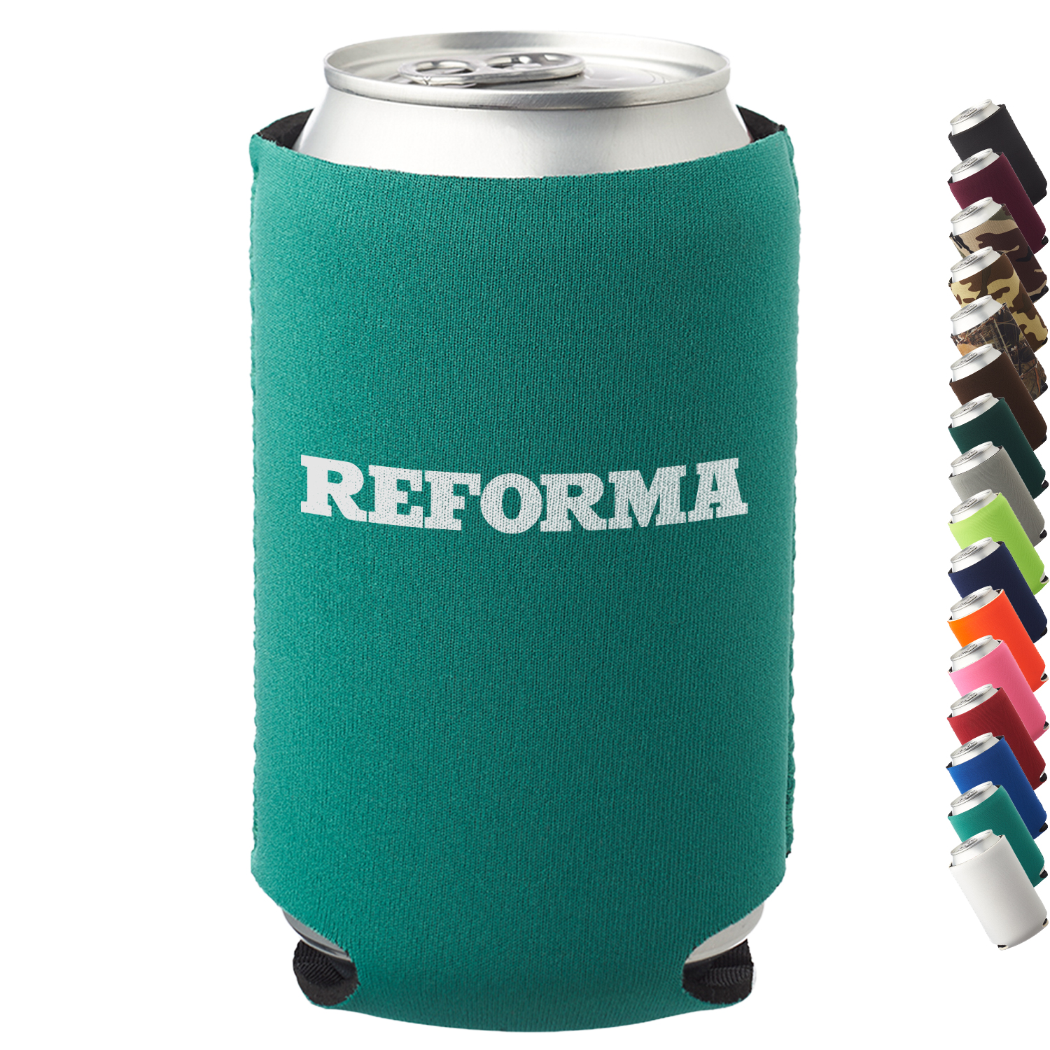 Collapsible Neoprene Can Coolers, custom koozie with logo imprint 2