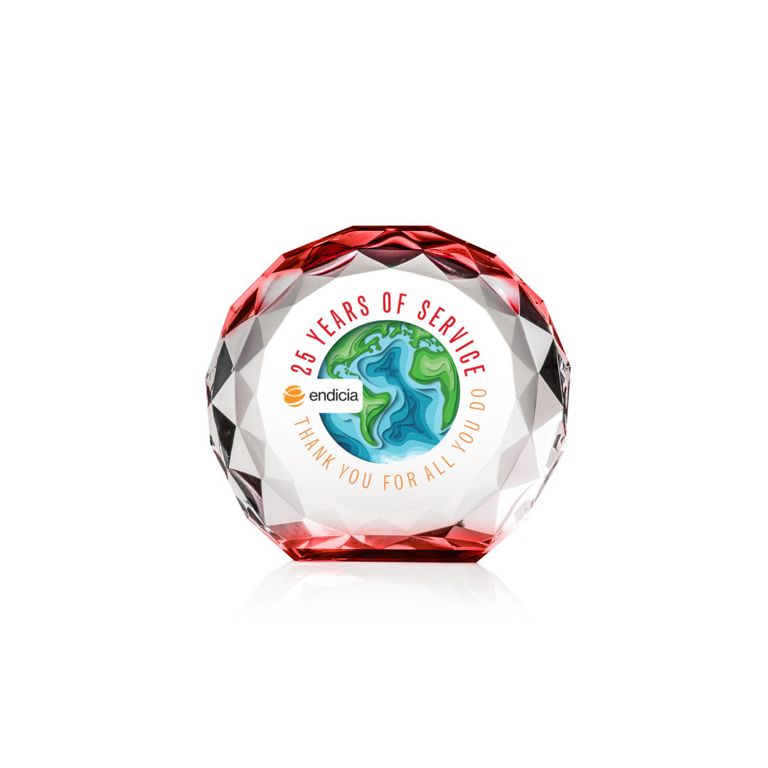 Seville VividPrint™ Award - Red 18