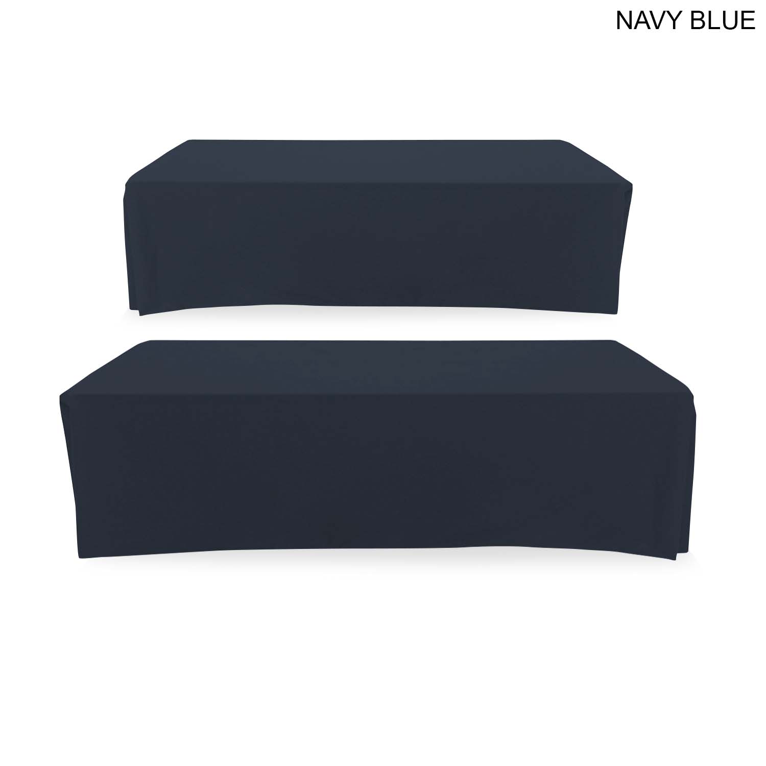 72 Hr Fast Ship - Polycotton Twill Table Throw for 8' Table, Drape style, 4 sided, Closed Back 4