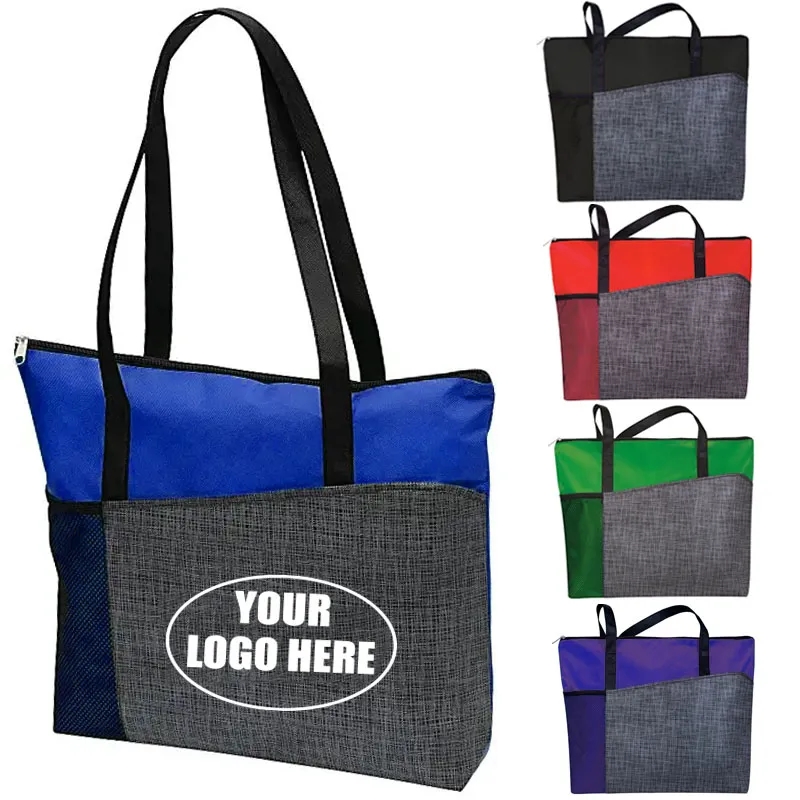 Custom Select Pattern Non-Woven Tote Bags 1