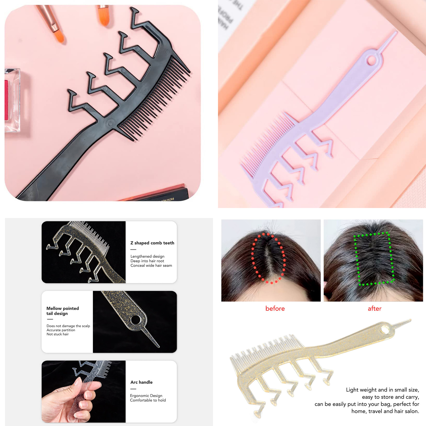 Double Side Fluffy Comb 3