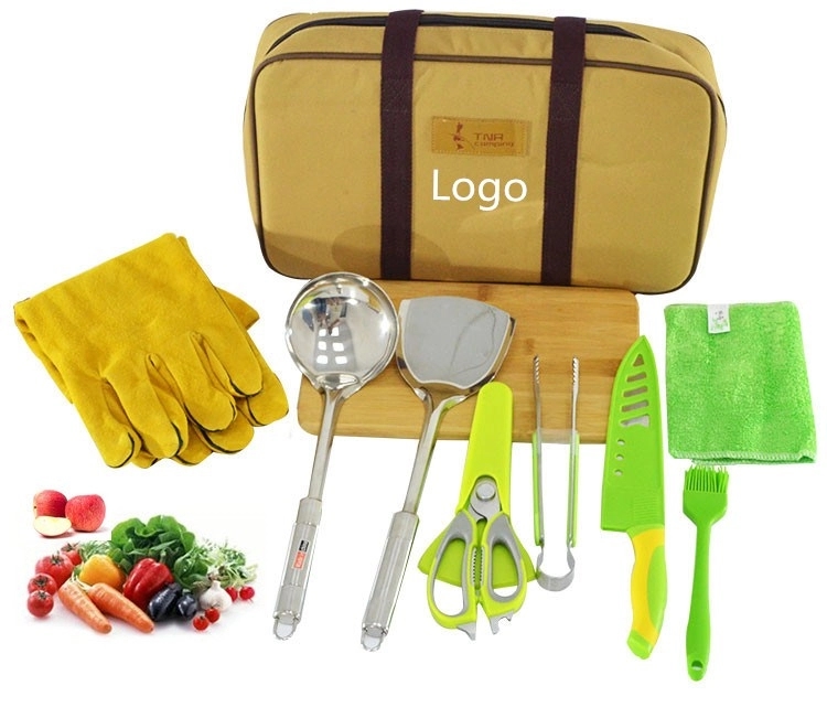 Camp Cookware Utensils Organizer Travel Kit 2