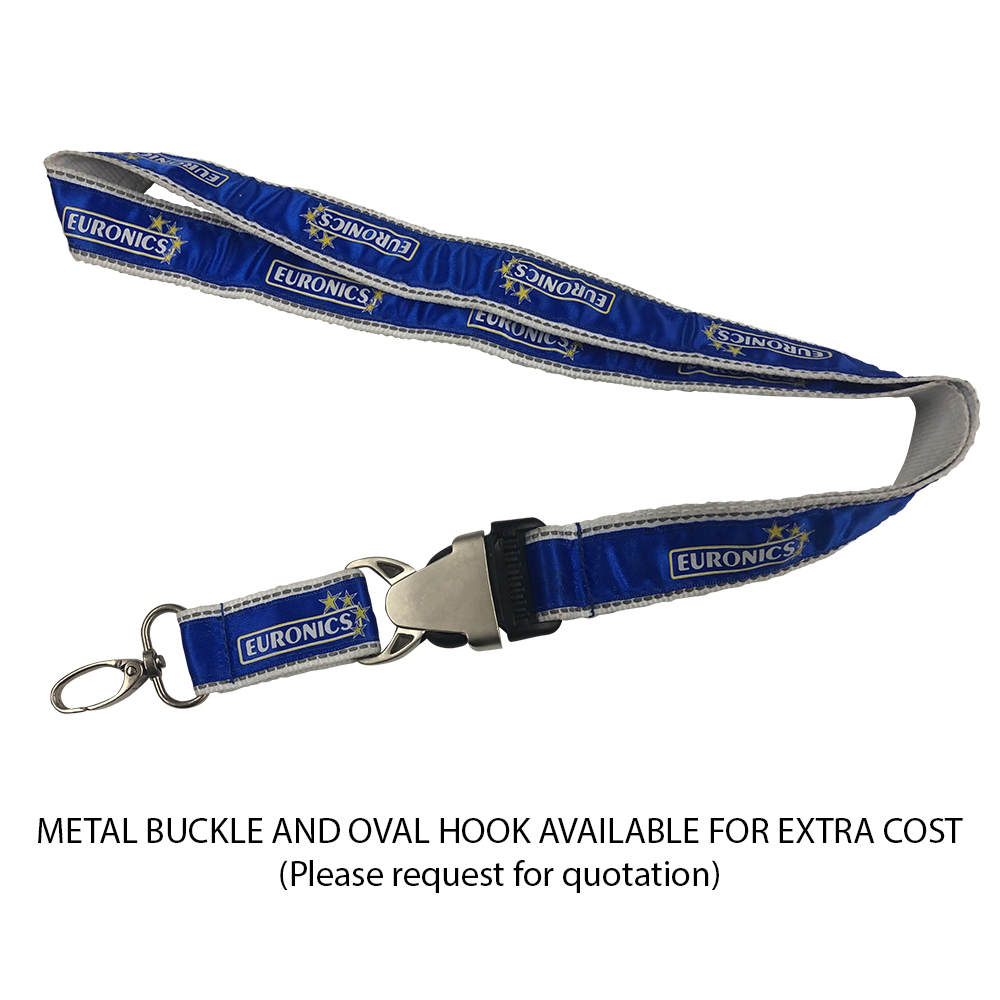 Full Color Sublimation Satin Polyester Lanyard 6