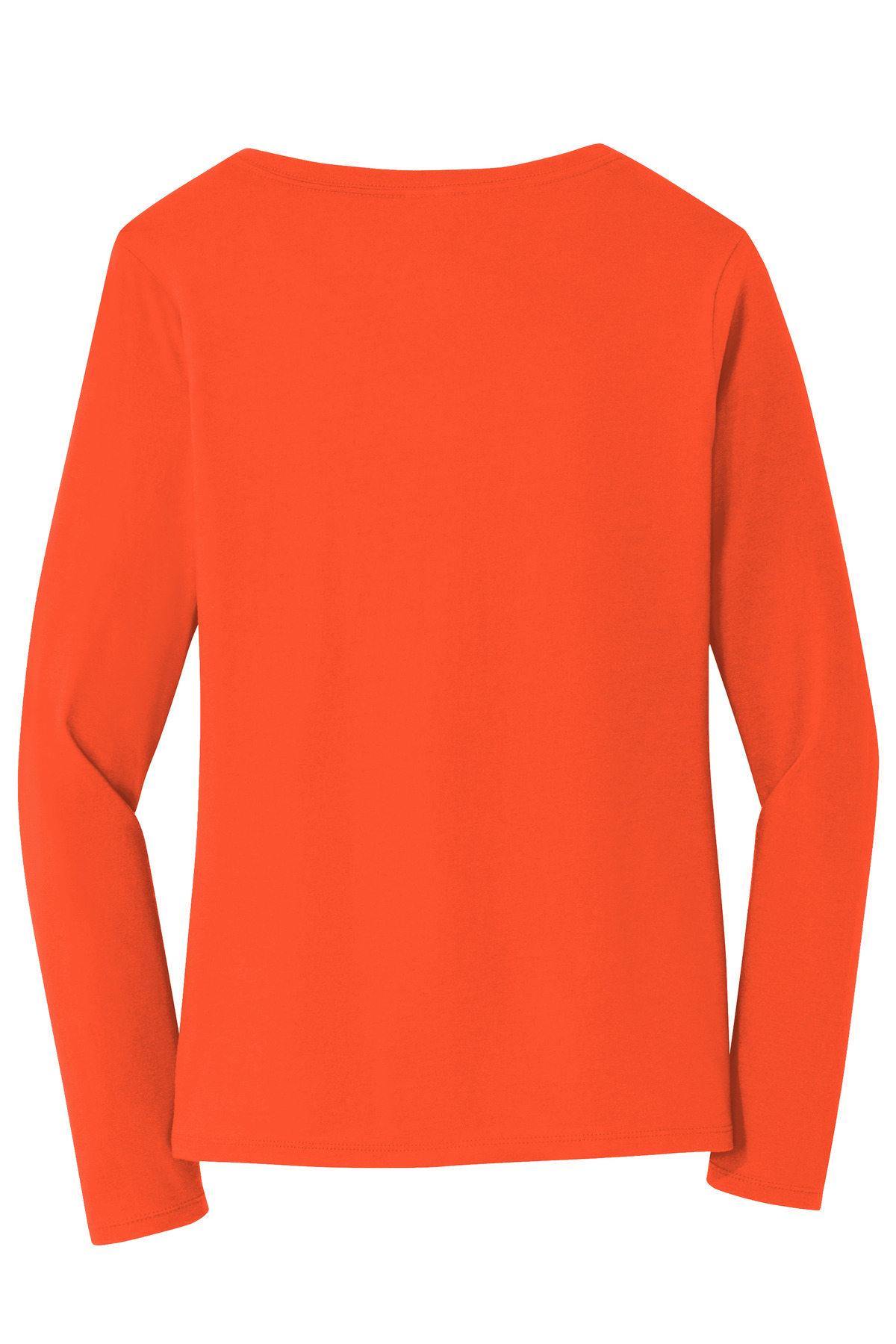 Port & Co Women's Long Sleeve Fan Favorite V-Neck Tee. LPC450VLS 12