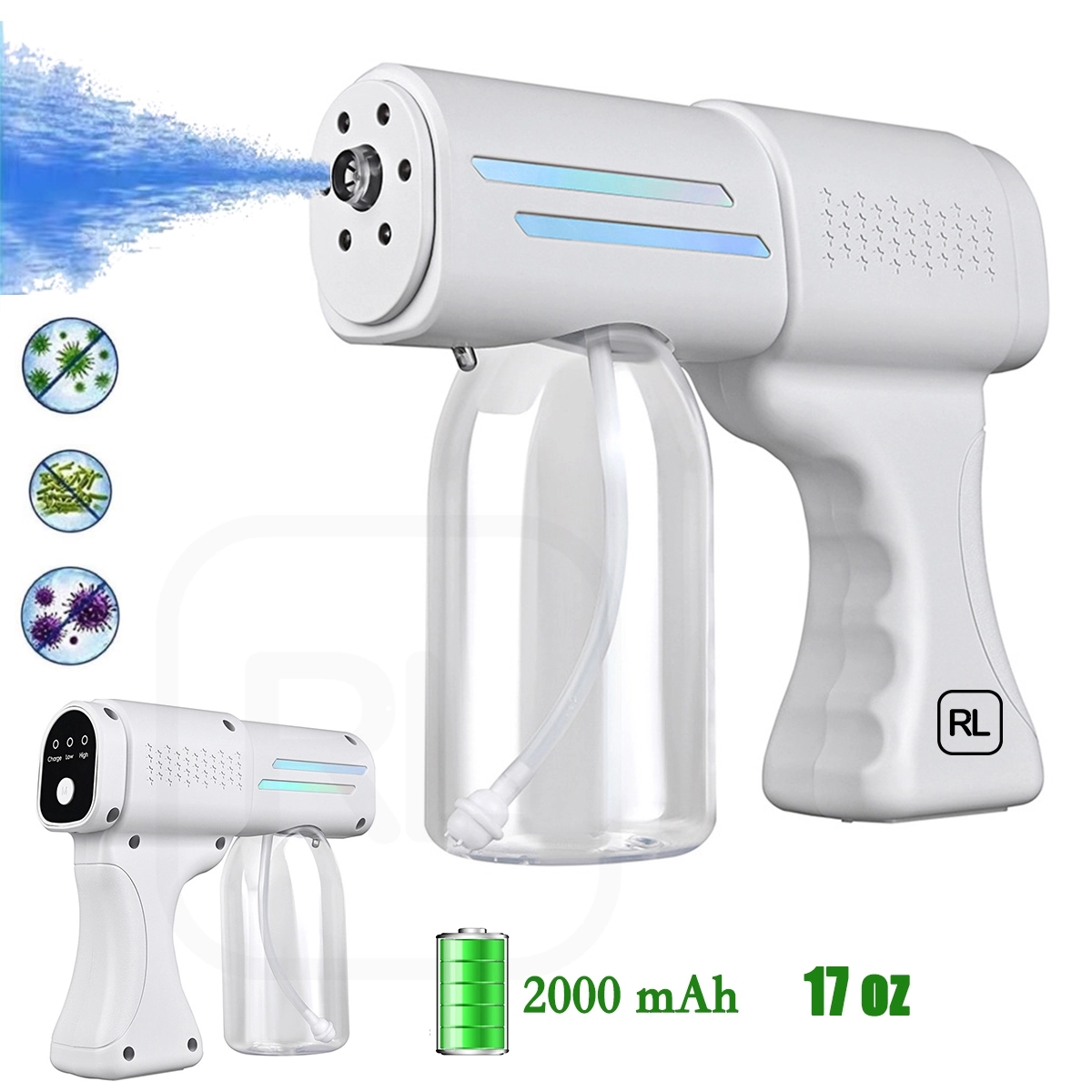 Rechargeable Portable Electric Disinfection Sprayer Gun 2