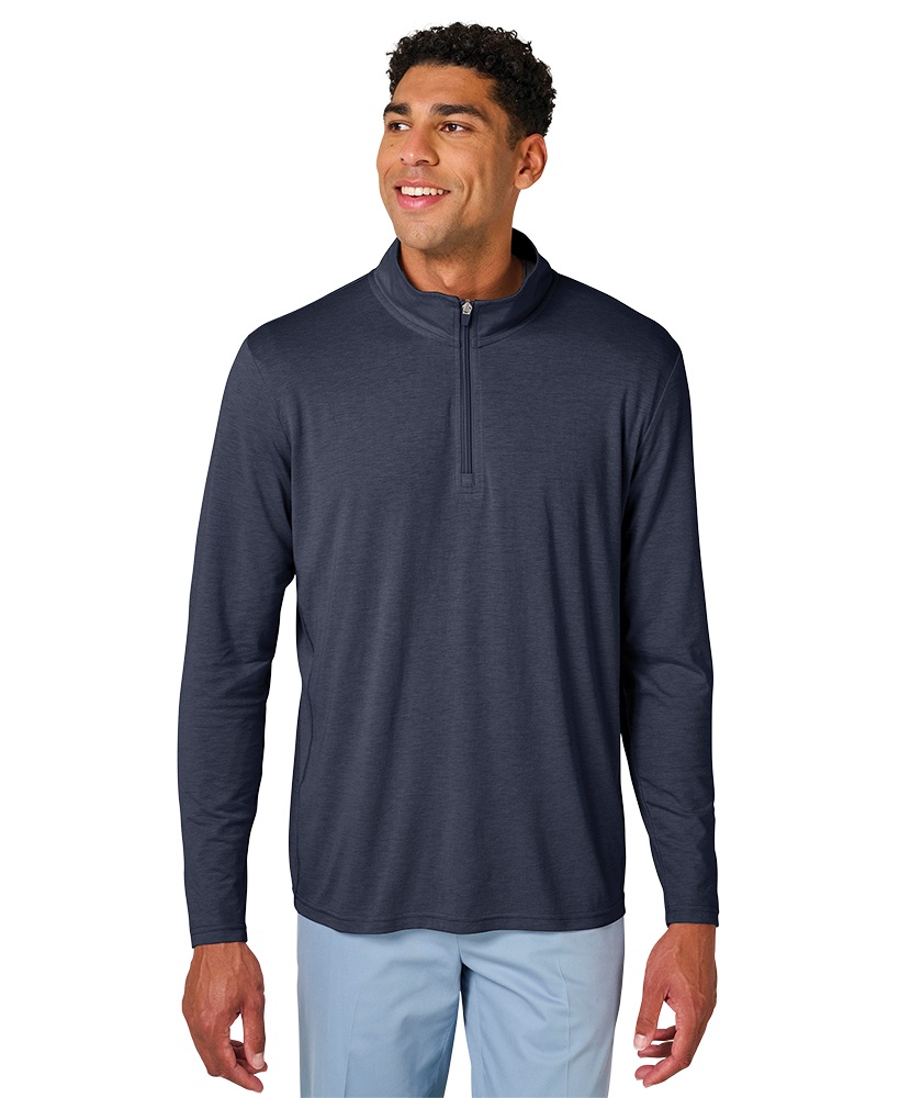 Men's Vista Tri-Blend Quarter Zip 40