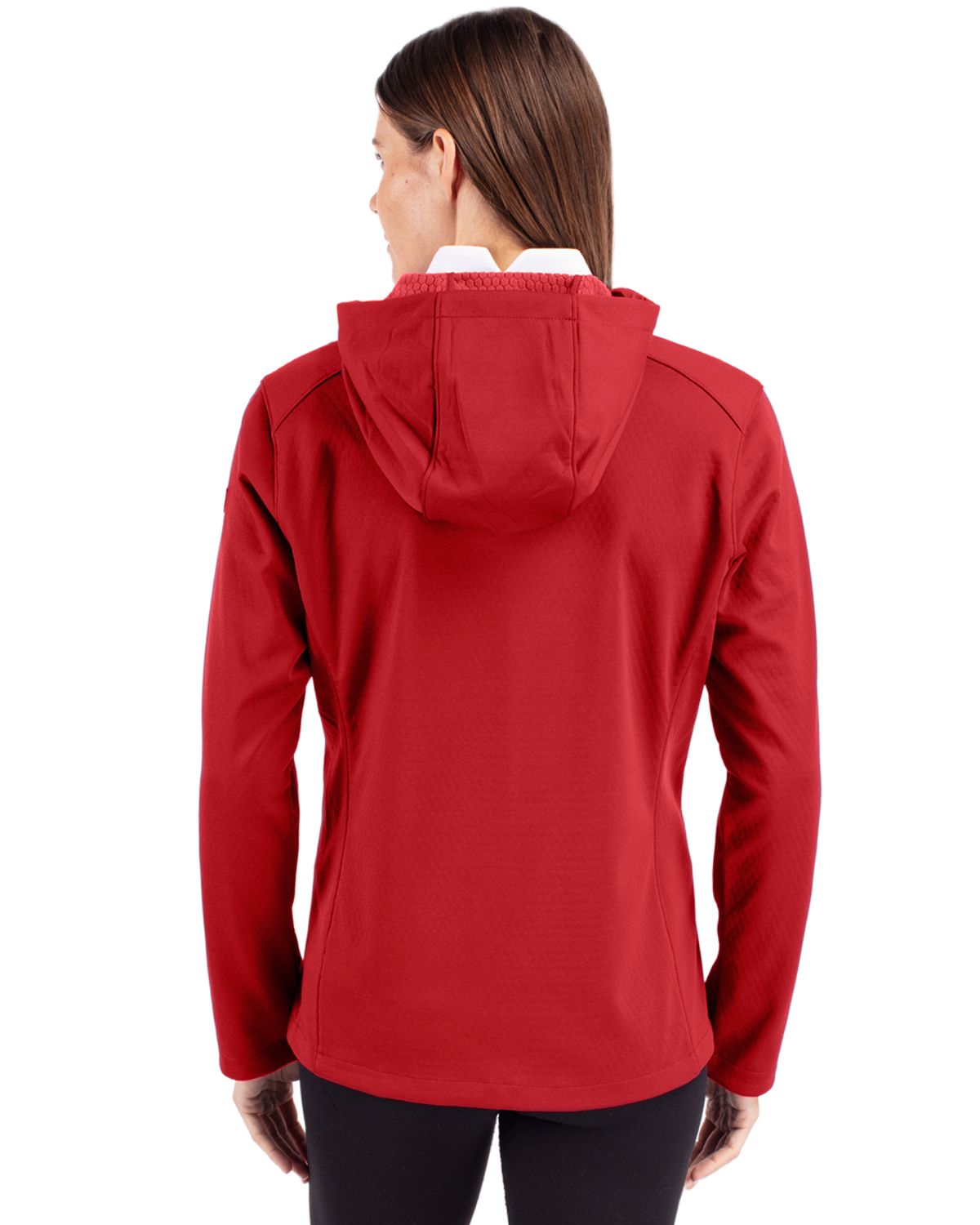 Cutter & Buck Evoke Recycled Honeycomb Fleece Womens Full Zip Jacket 21