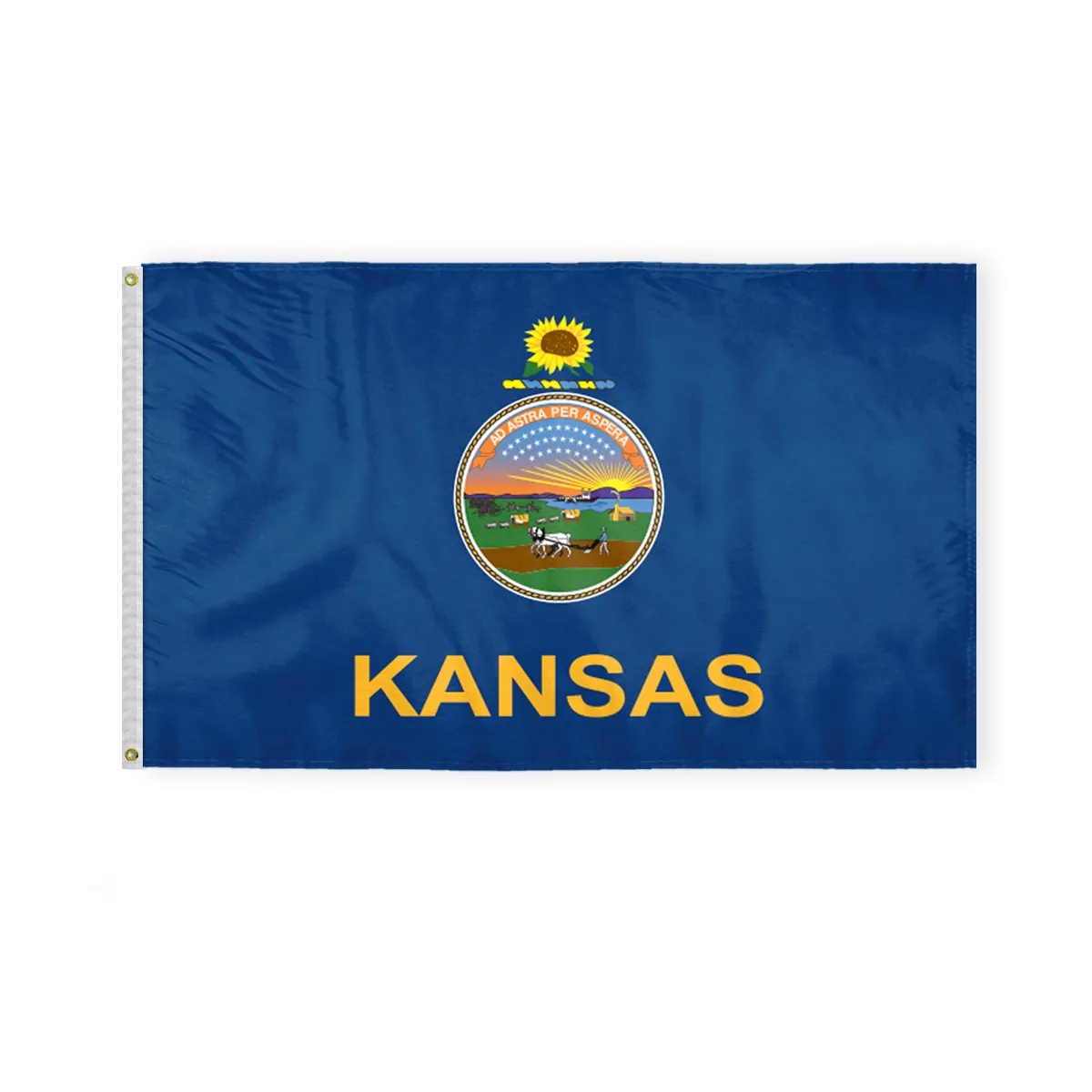 3'x5' Kansas ePoly Printed Flags 2
