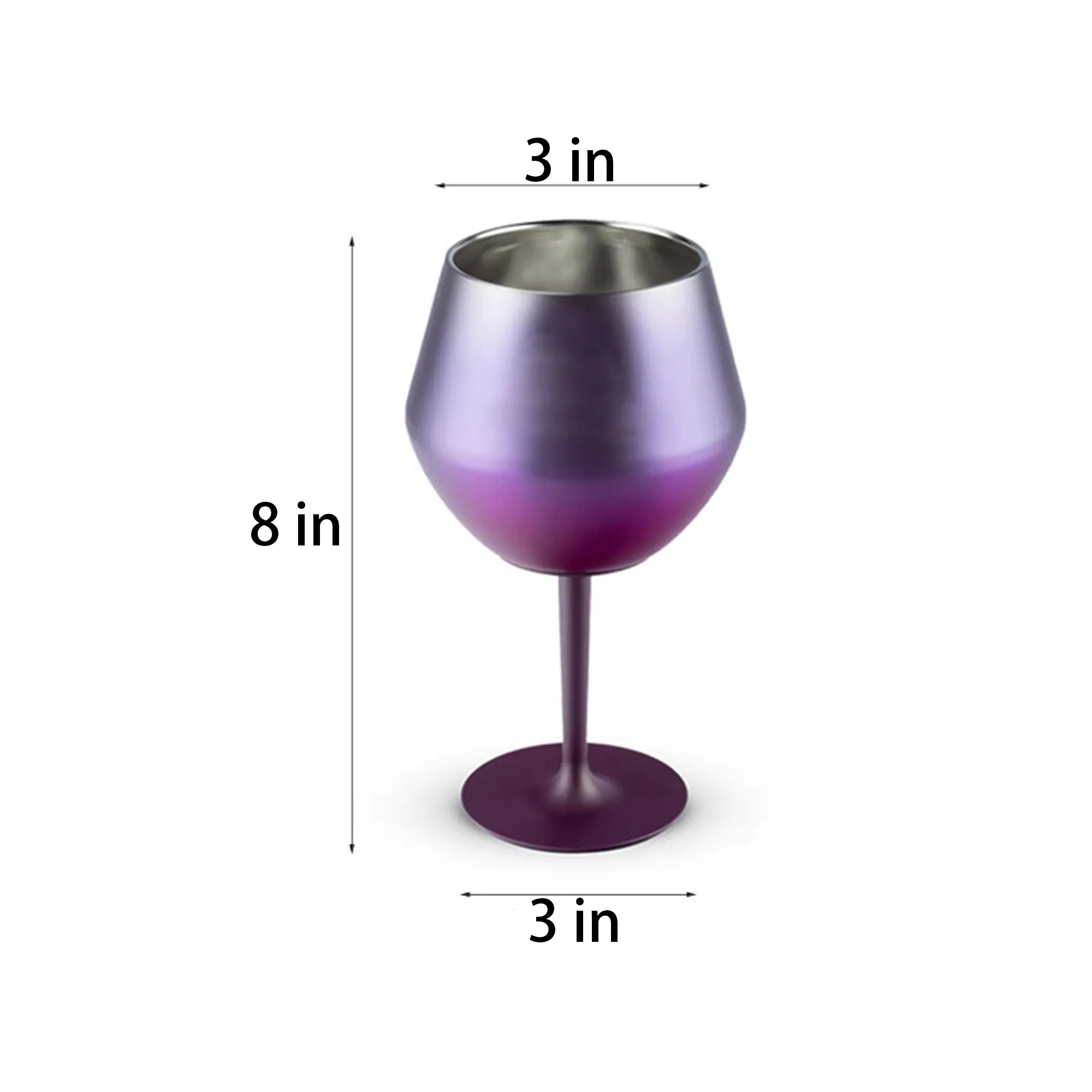 MOQ20 Elegant Detachable Goblet/Coffee Cup 2