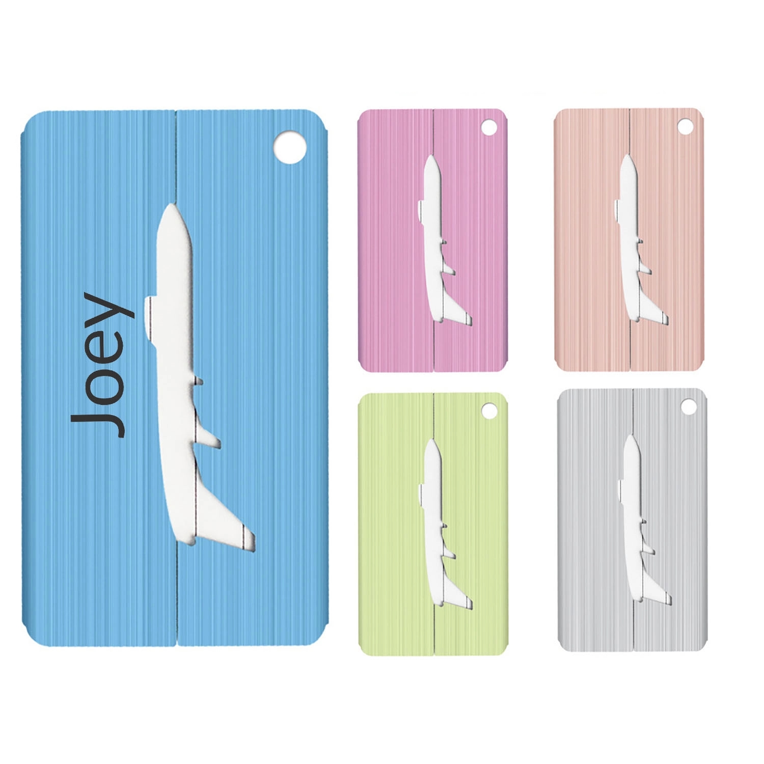 Aluminium Boarding Luggage Tag 3