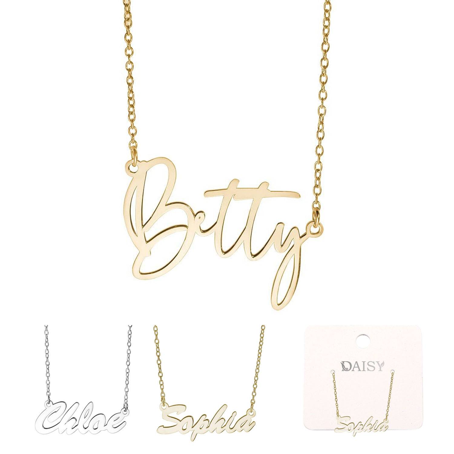 Custom Stainless Steel Name Necklace 8