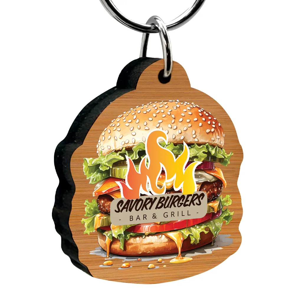Ultra Vivid Bamboo Keychains 7