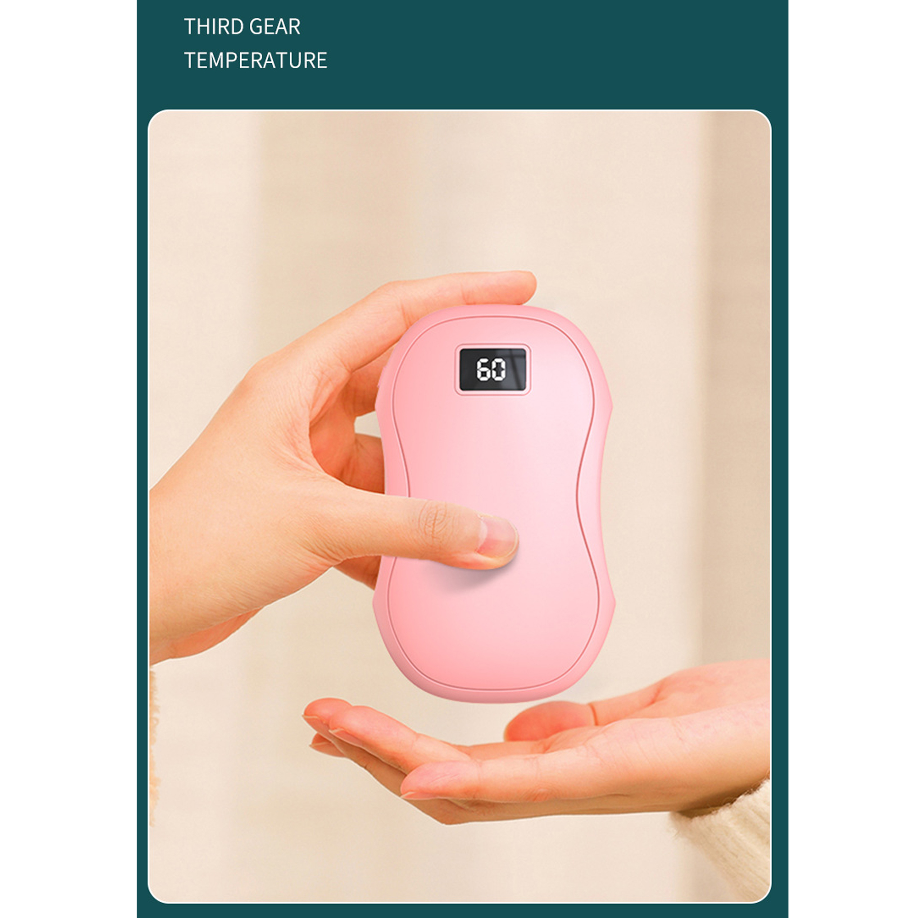 Rechargeable 4000mAh Battery Hand Warmers 6