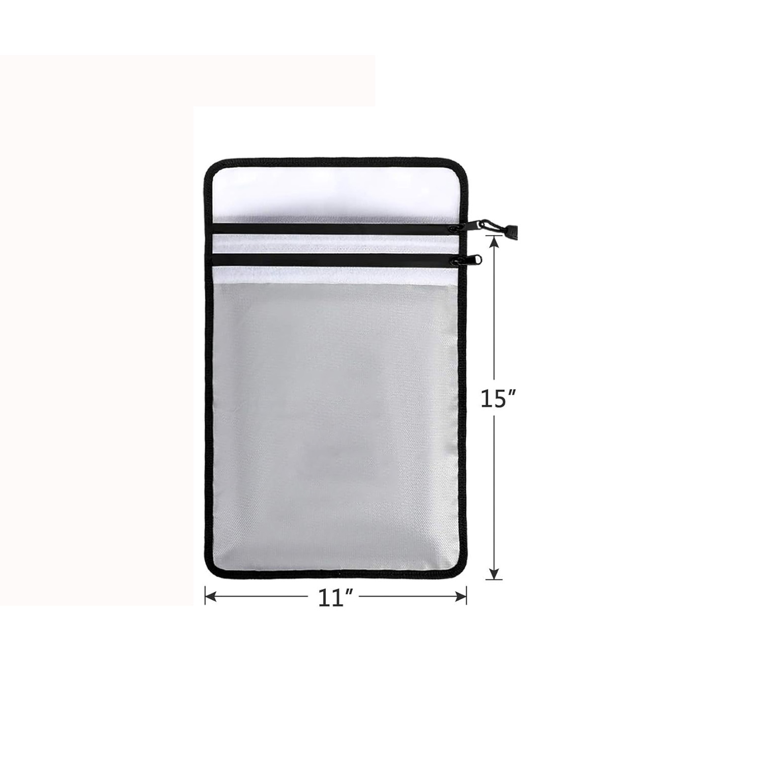 Two Pockets Fireproof Document Bag 2