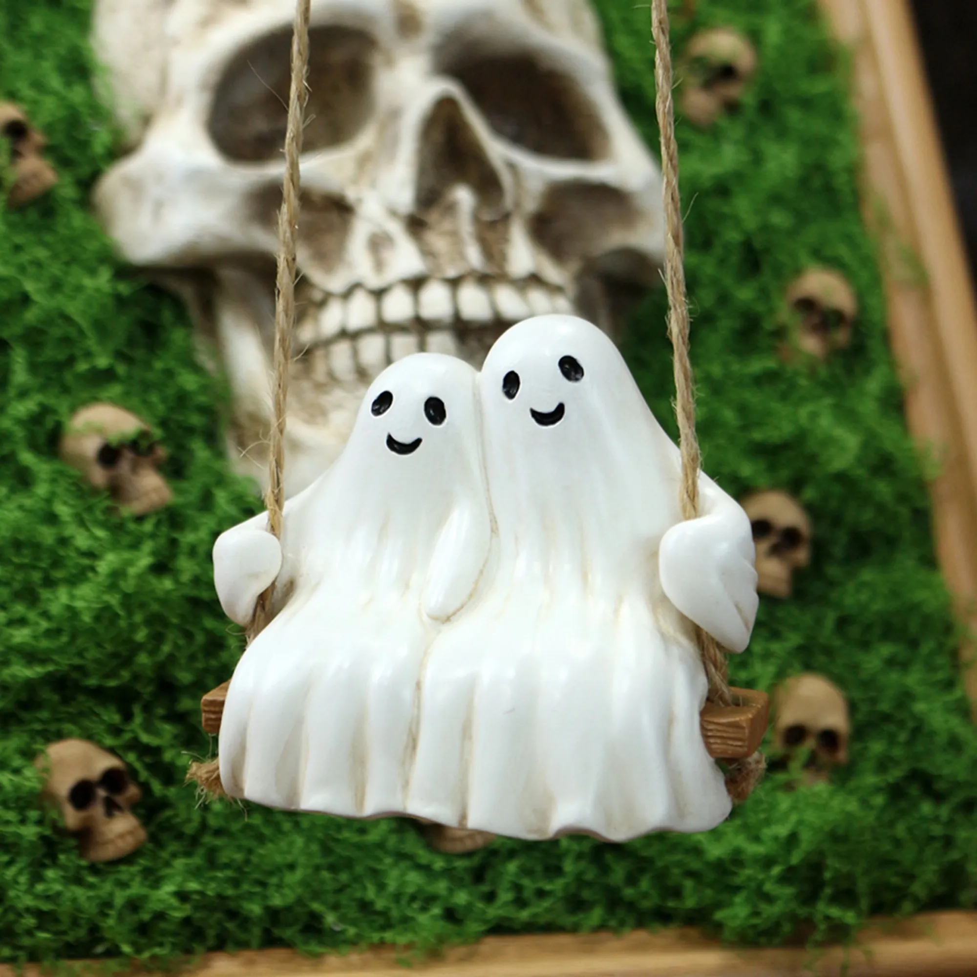 Cute Ghost Halloween Ornament 2