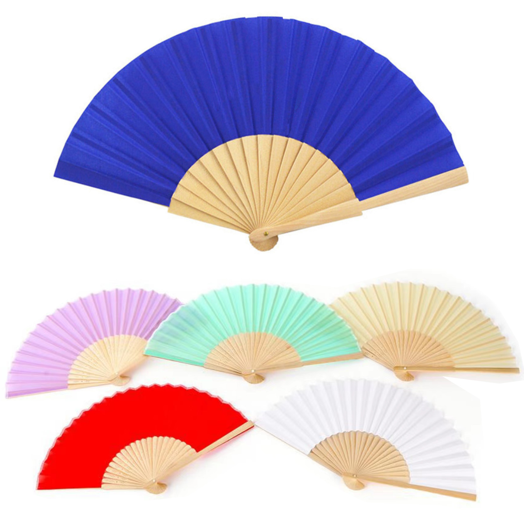 Fabric Folding Fan 2