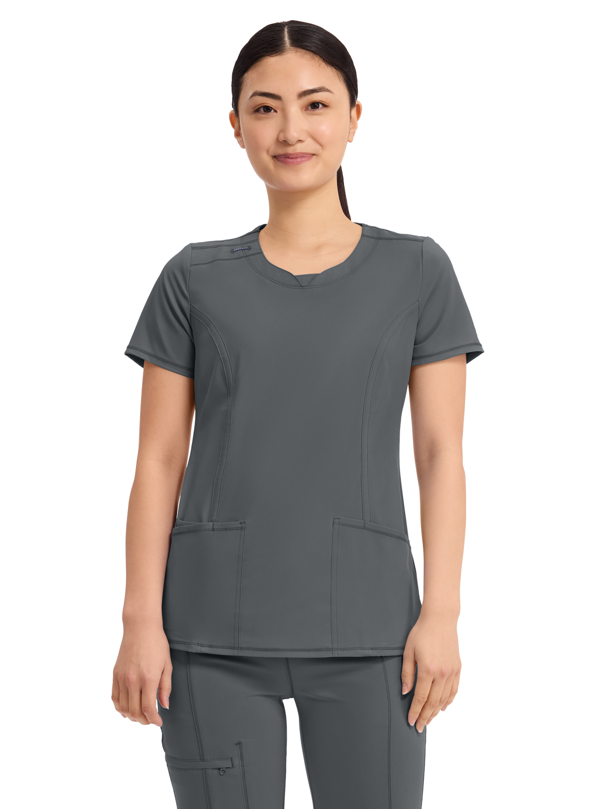 Infinity - Women's 3-Pocket Round Neck Top 63