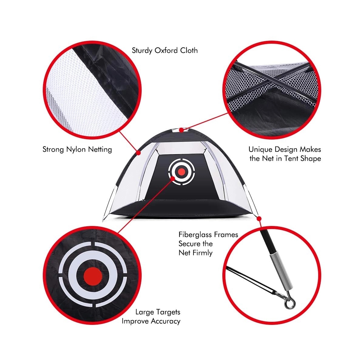 3.3ft Golf Practice Net 4