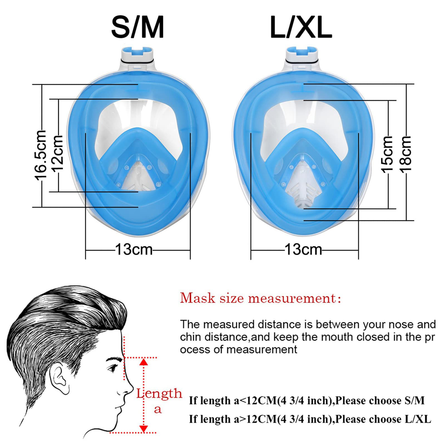 Full Face Snorkel Mask 3